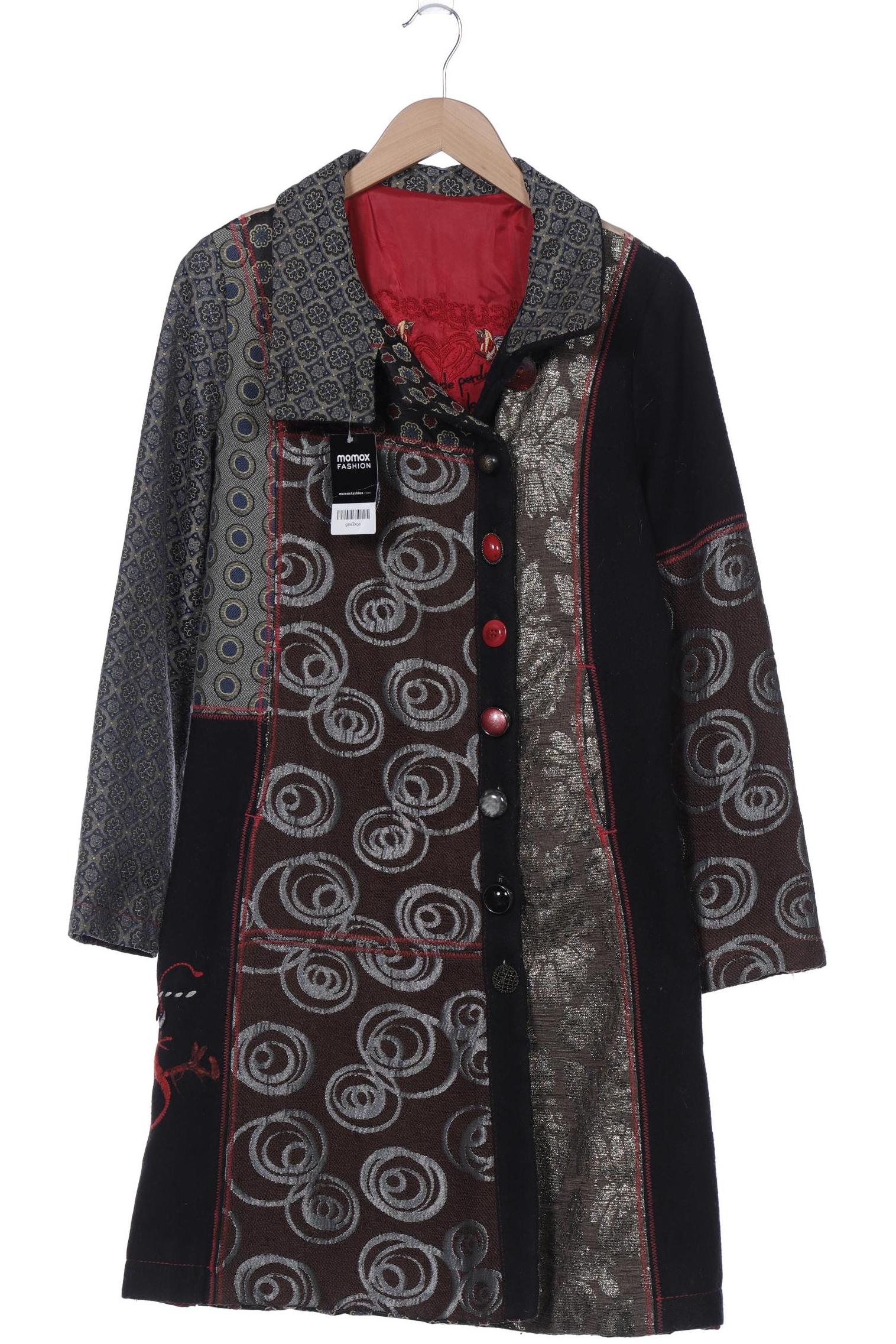 

Desigual Damen Mantel, mehrfarbig, Gr. 42