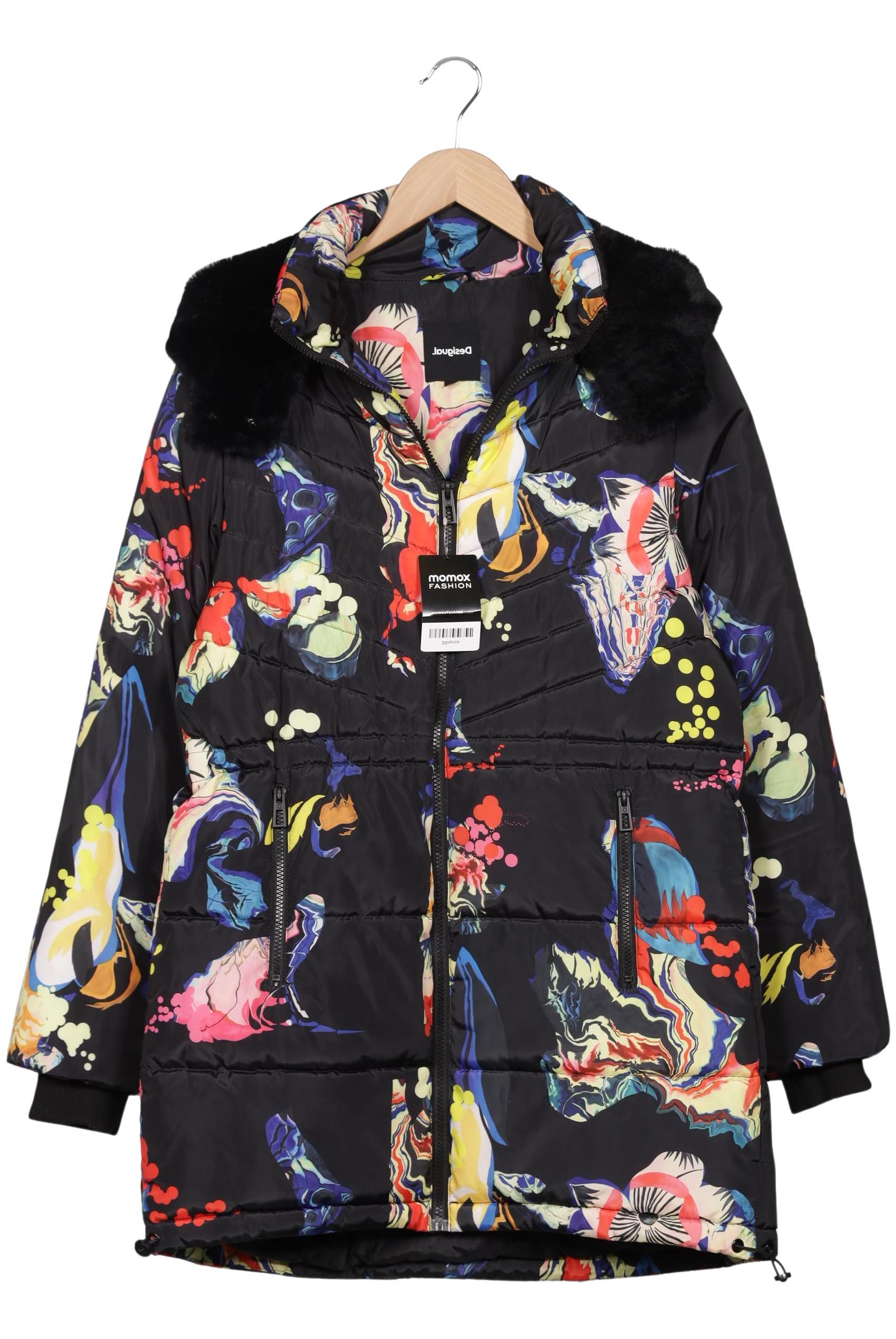 

Desigual Damen Mantel, schwarz, Gr. 42