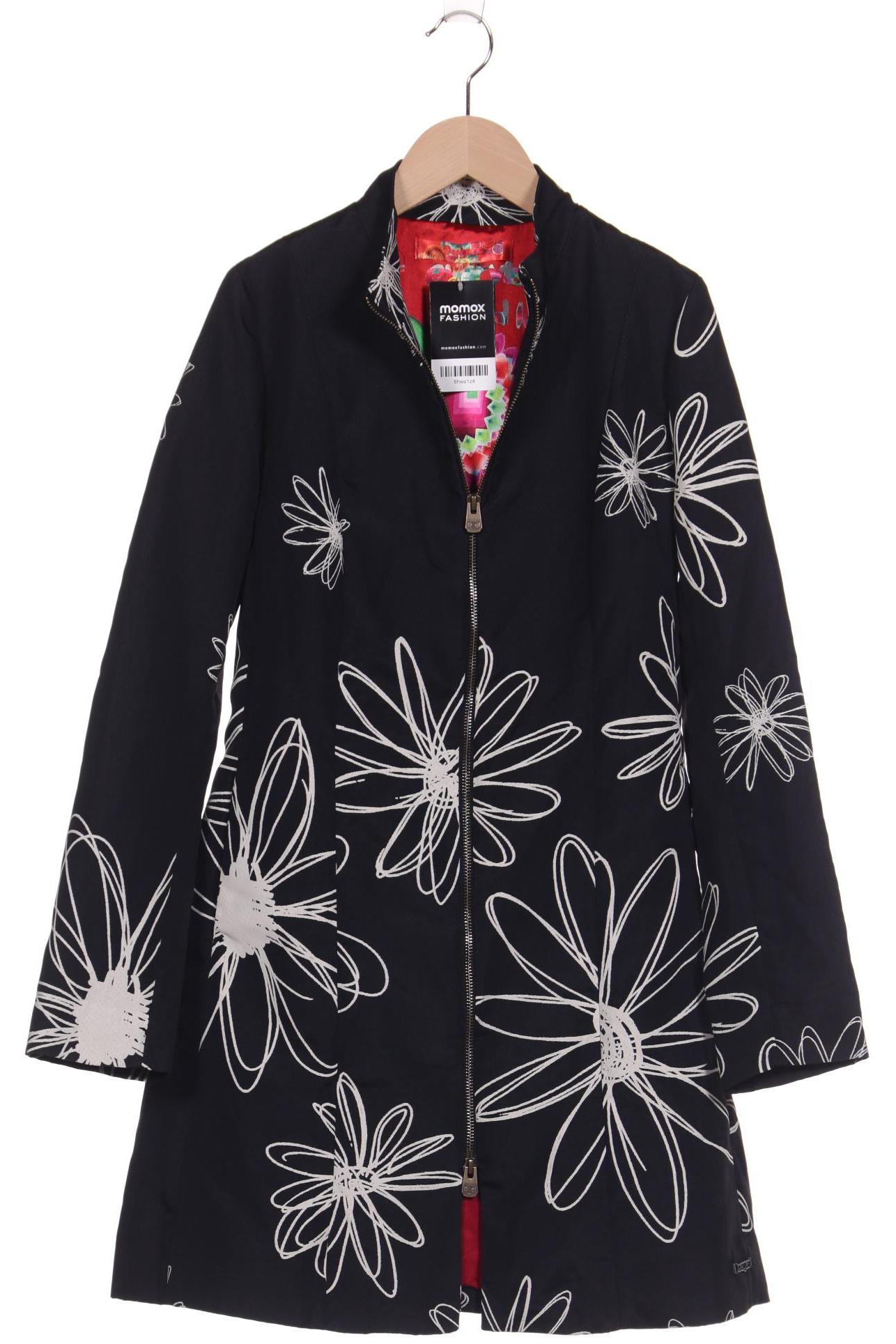

Desigual Damen Mantel, schwarz, Gr. 36