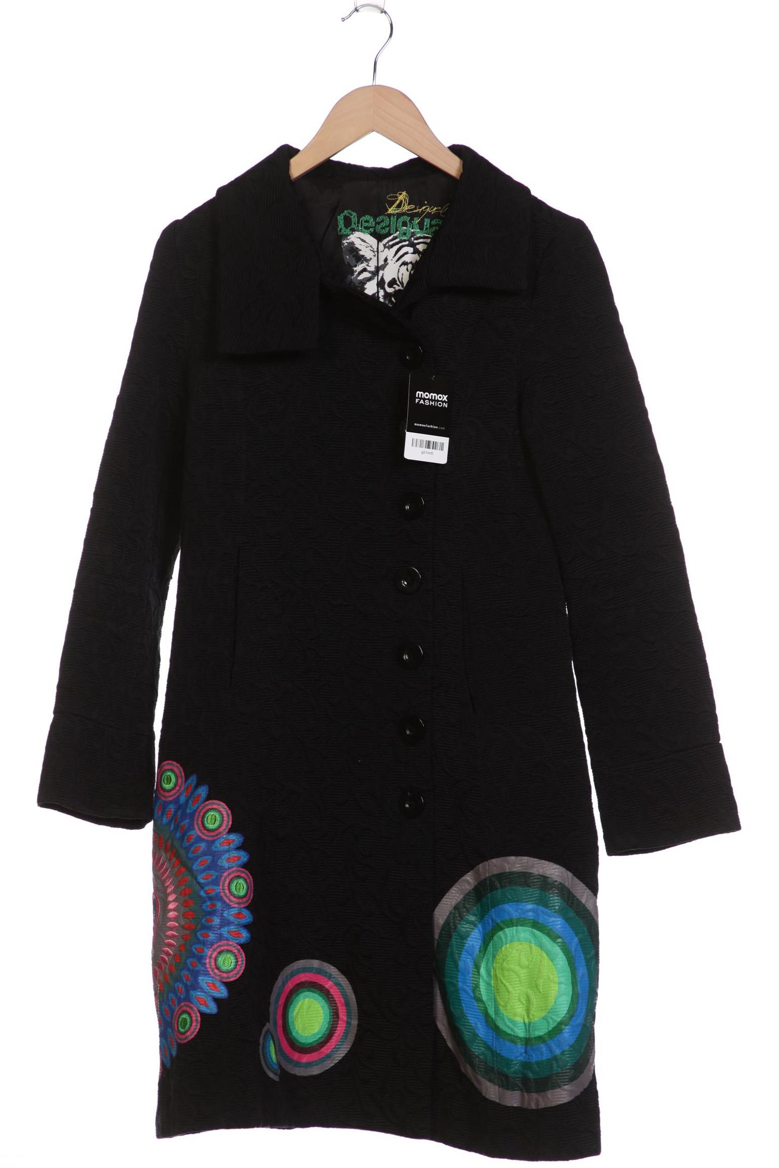 

Desigual Damen Mantel, schwarz, Gr. 38