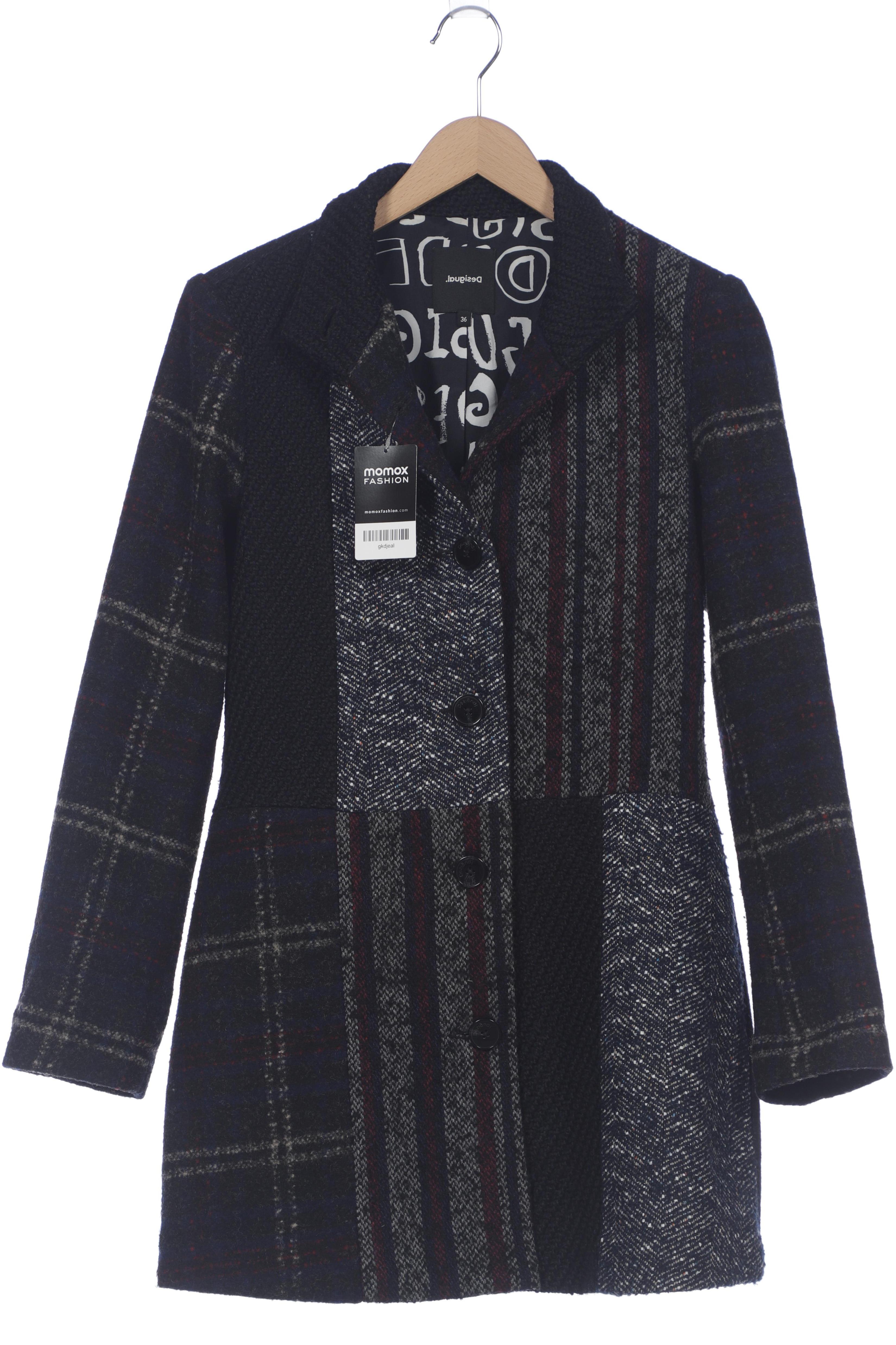

Desigual Damen Mantel, marineblau, Gr. 36