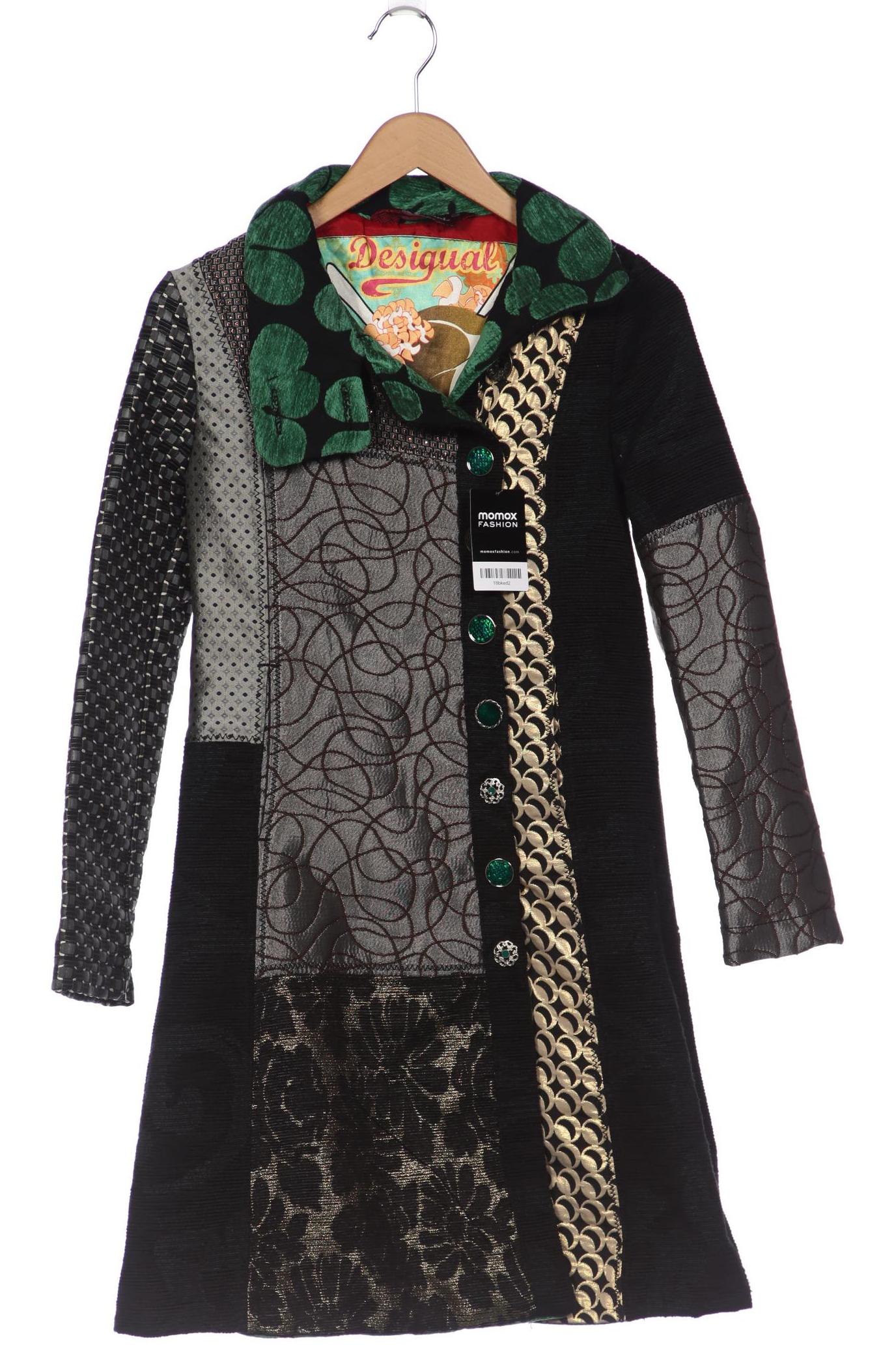 

Desigual Damen Mantel, mehrfarbig, Gr. 38