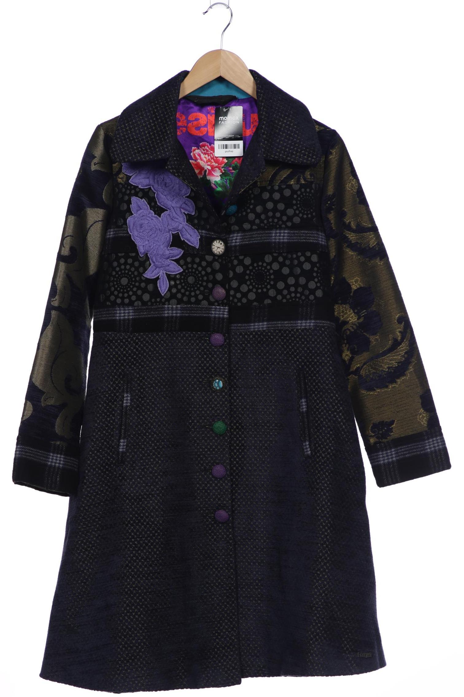 

Desigual Damen Mantel, marineblau, Gr. 44