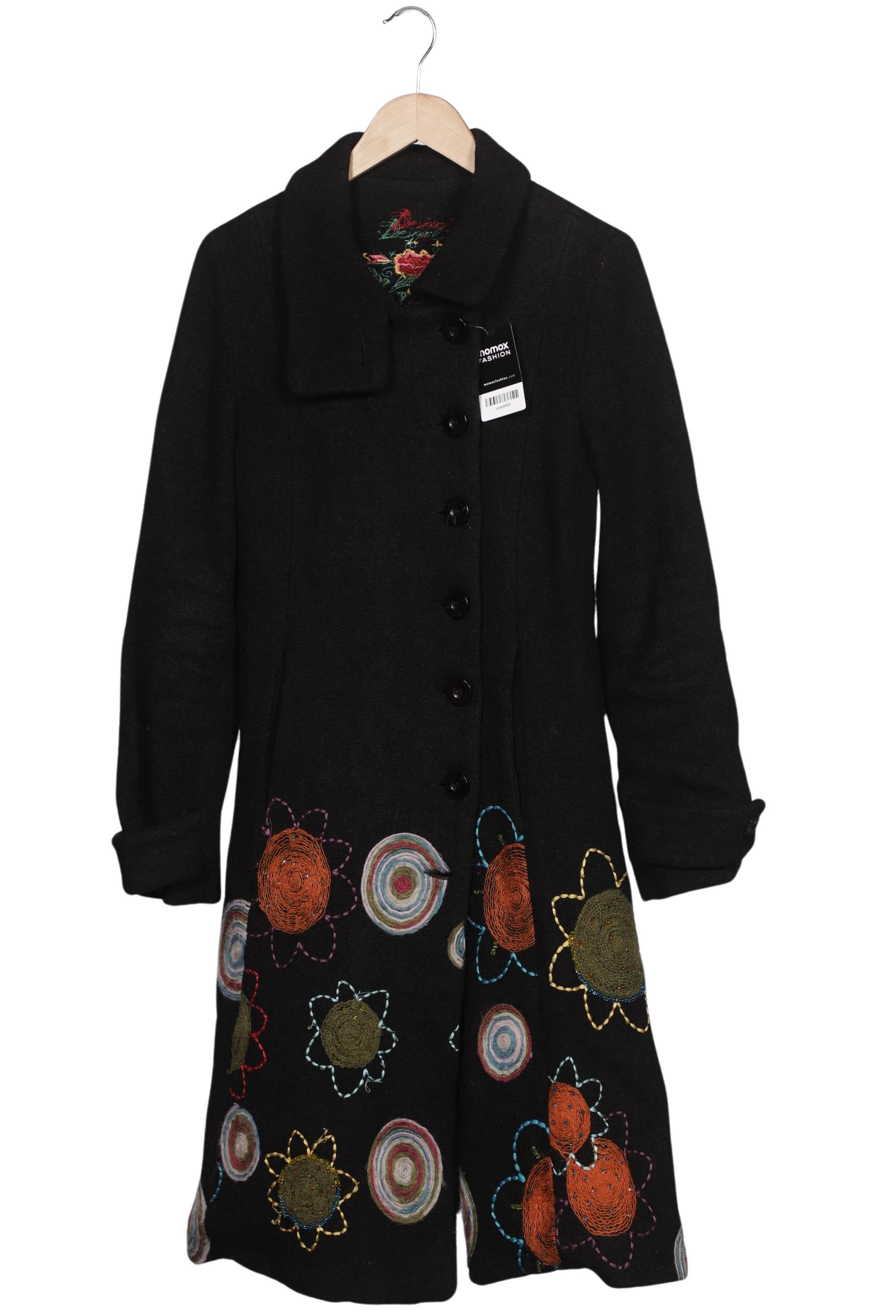 

Desigual Damen Mantel, schwarz, Gr. 42