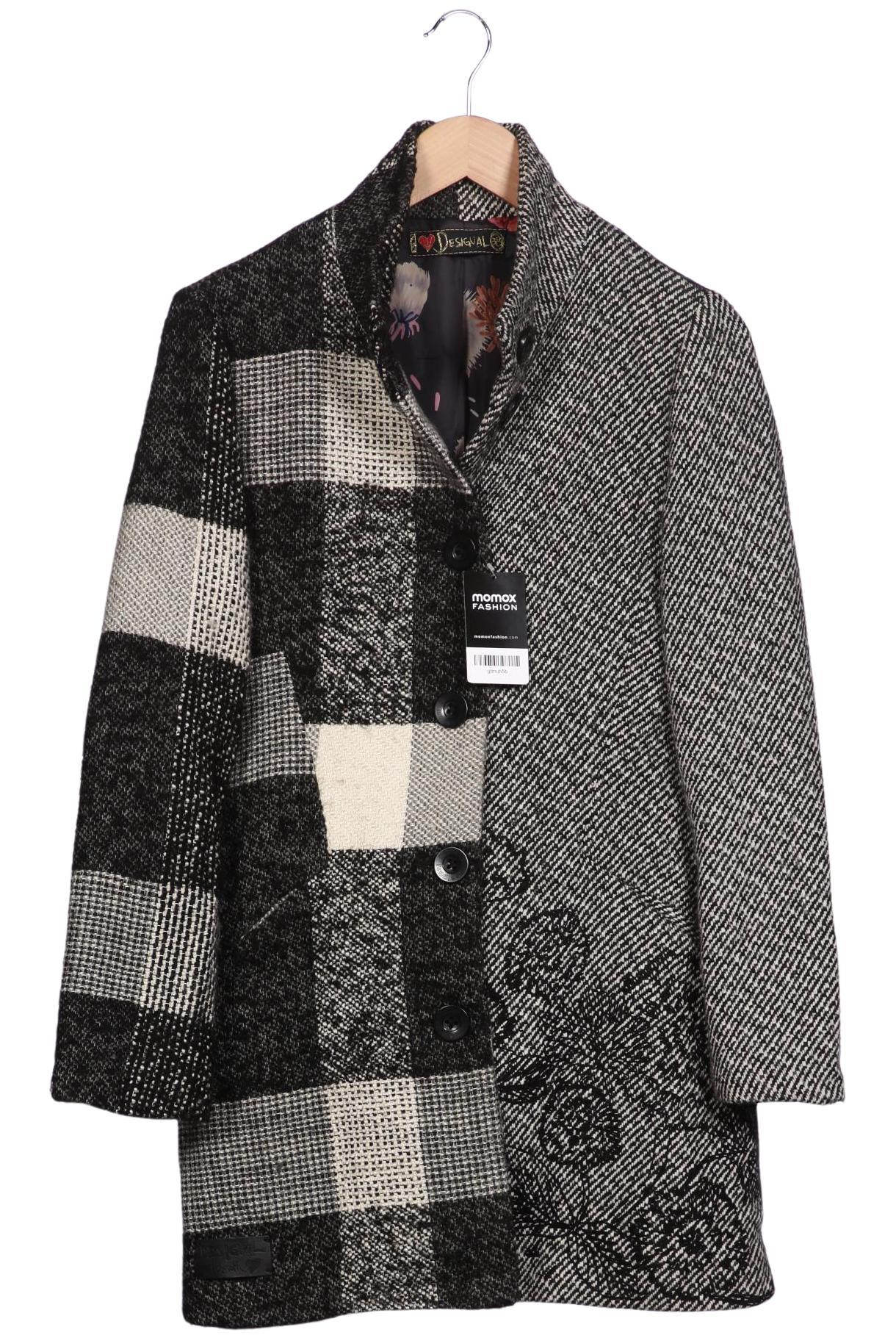 

Desigual Damen Mantel, mehrfarbig, Gr. 38