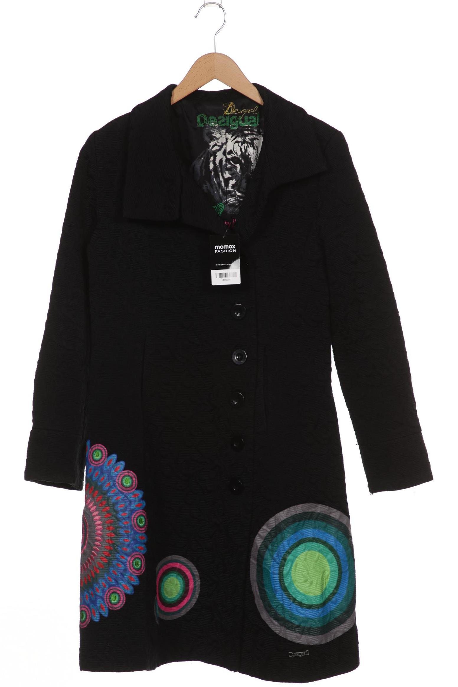 

Desigual Damen Mantel, schwarz, Gr. 44