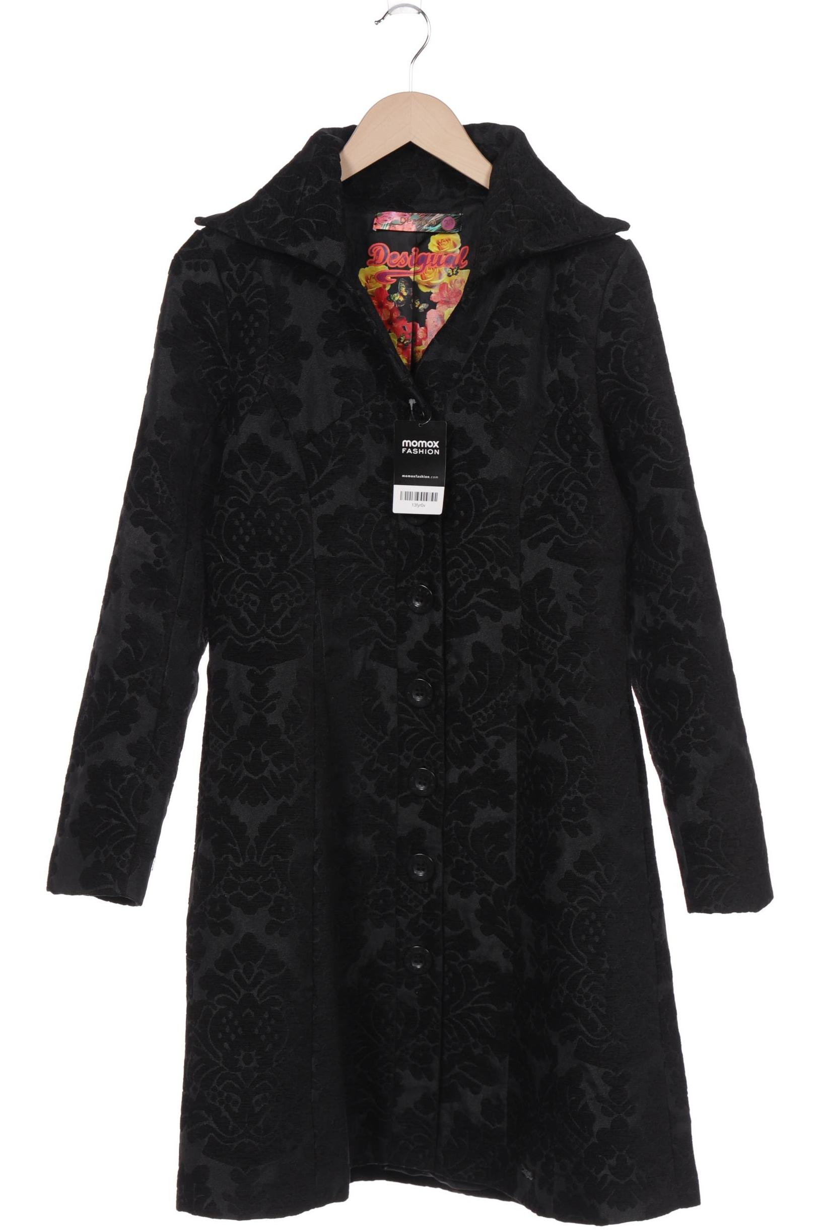 

Desigual Damen Mantel, schwarz