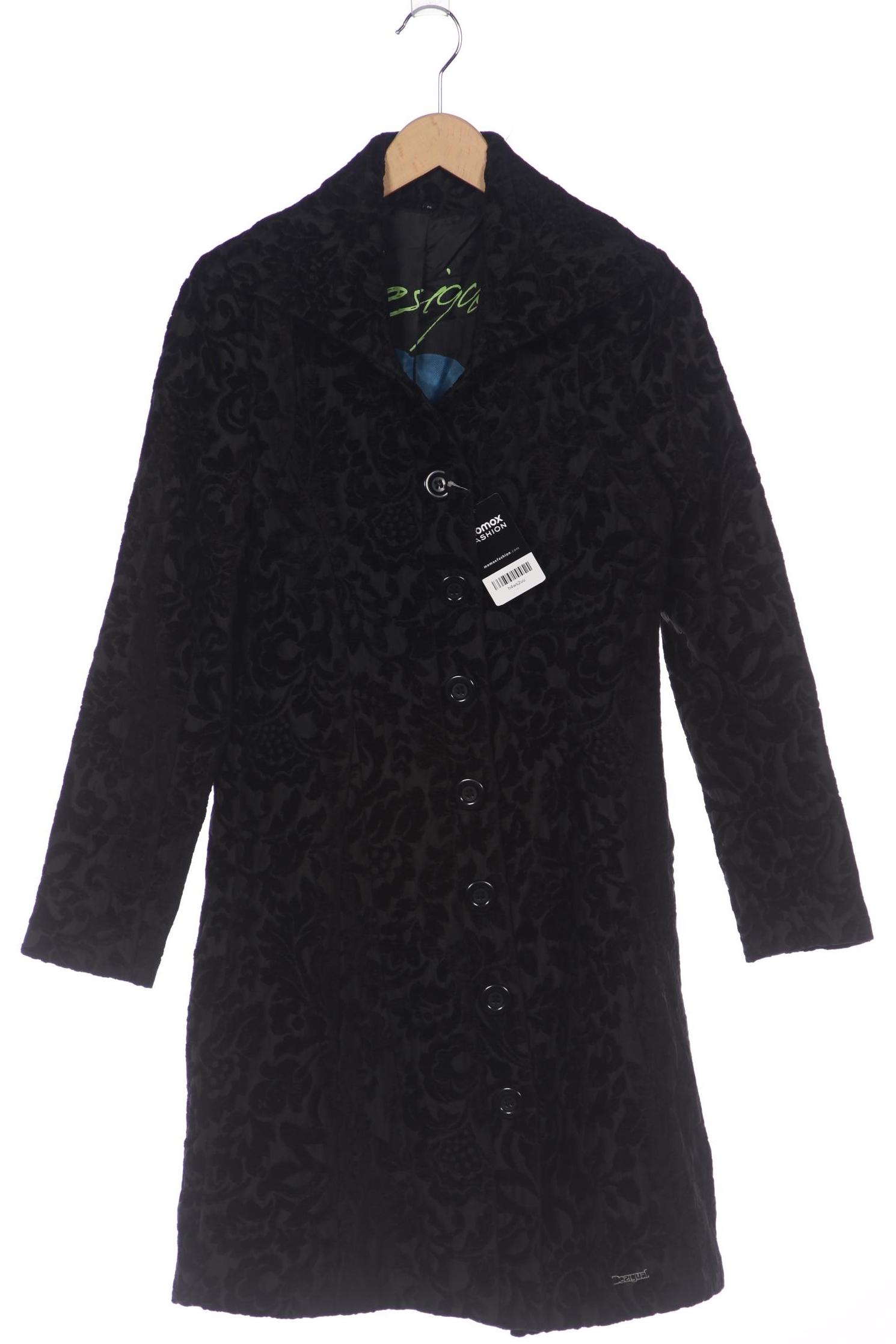 

Desigual Damen Mantel, schwarz, Gr. 40
