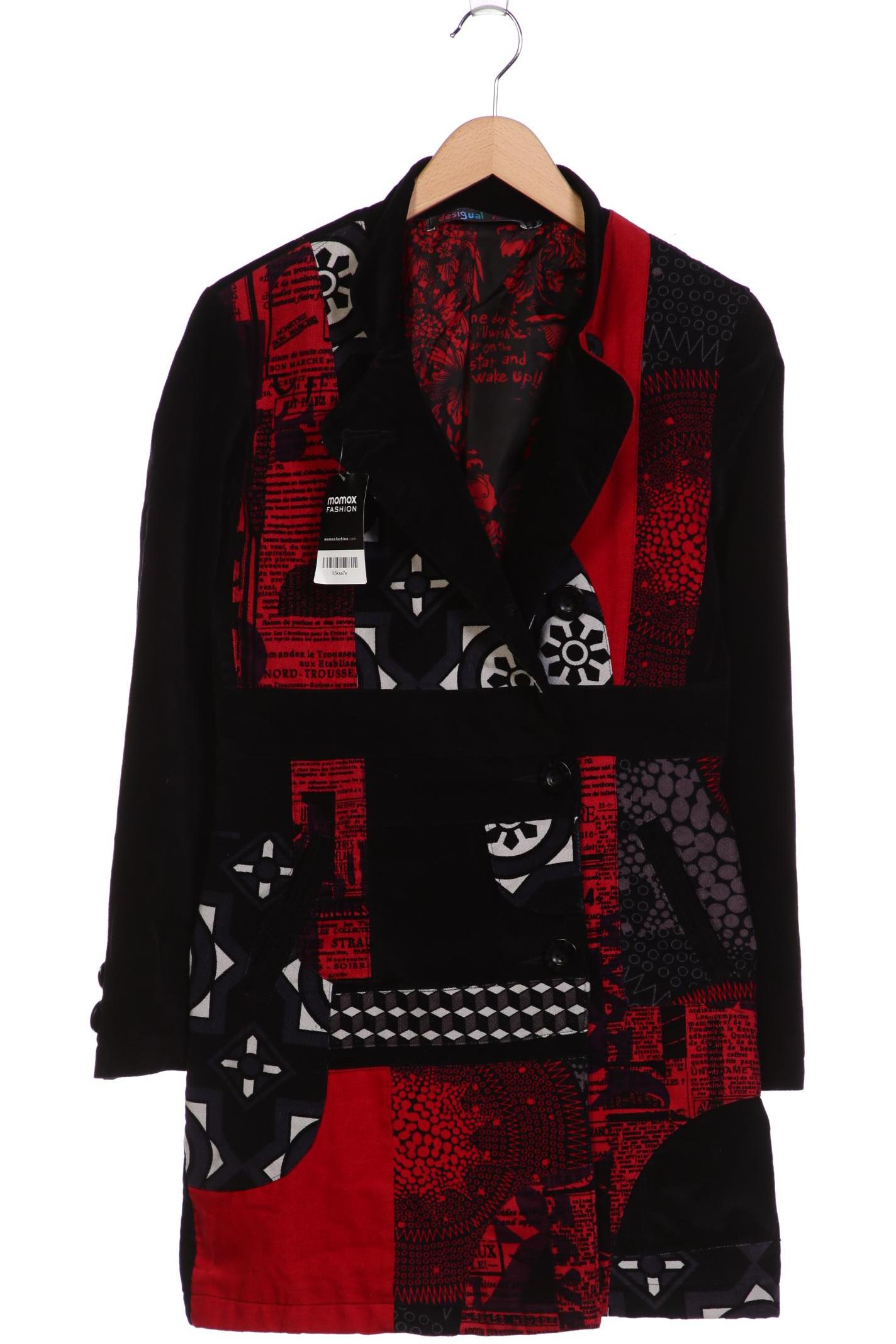 

Desigual Damen Mantel, schwarz, Gr. 40