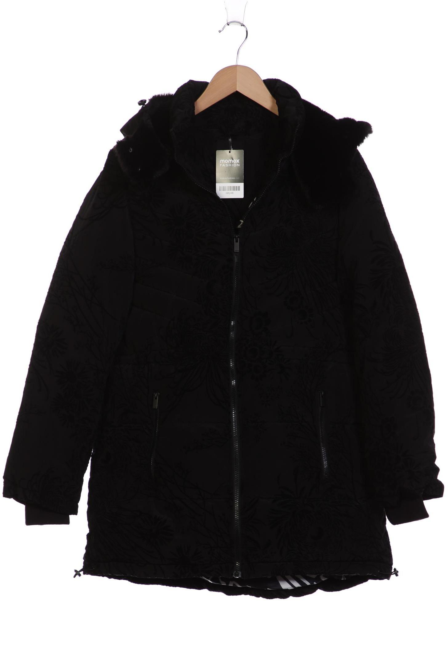 

Desigual Damen Mantel, schwarz, Gr. 44