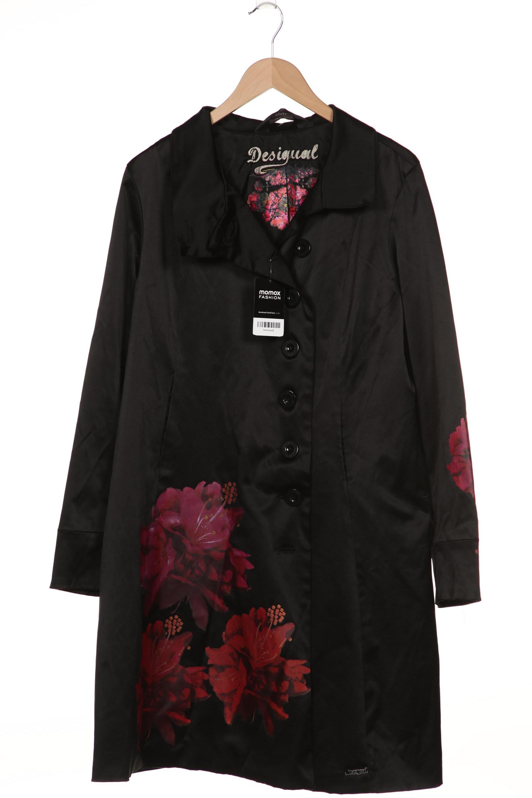 

Desigual Damen Mantel, schwarz