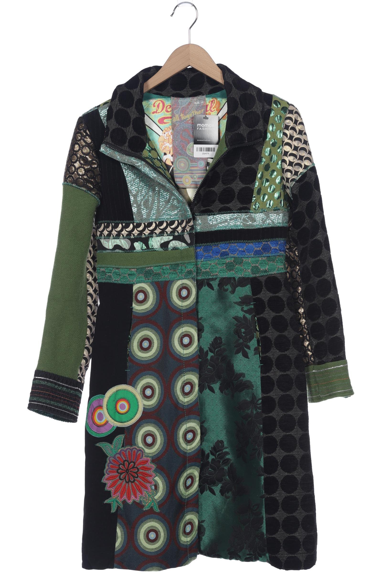 

Desigual Damen Mantel, mehrfarbig, Gr. 40