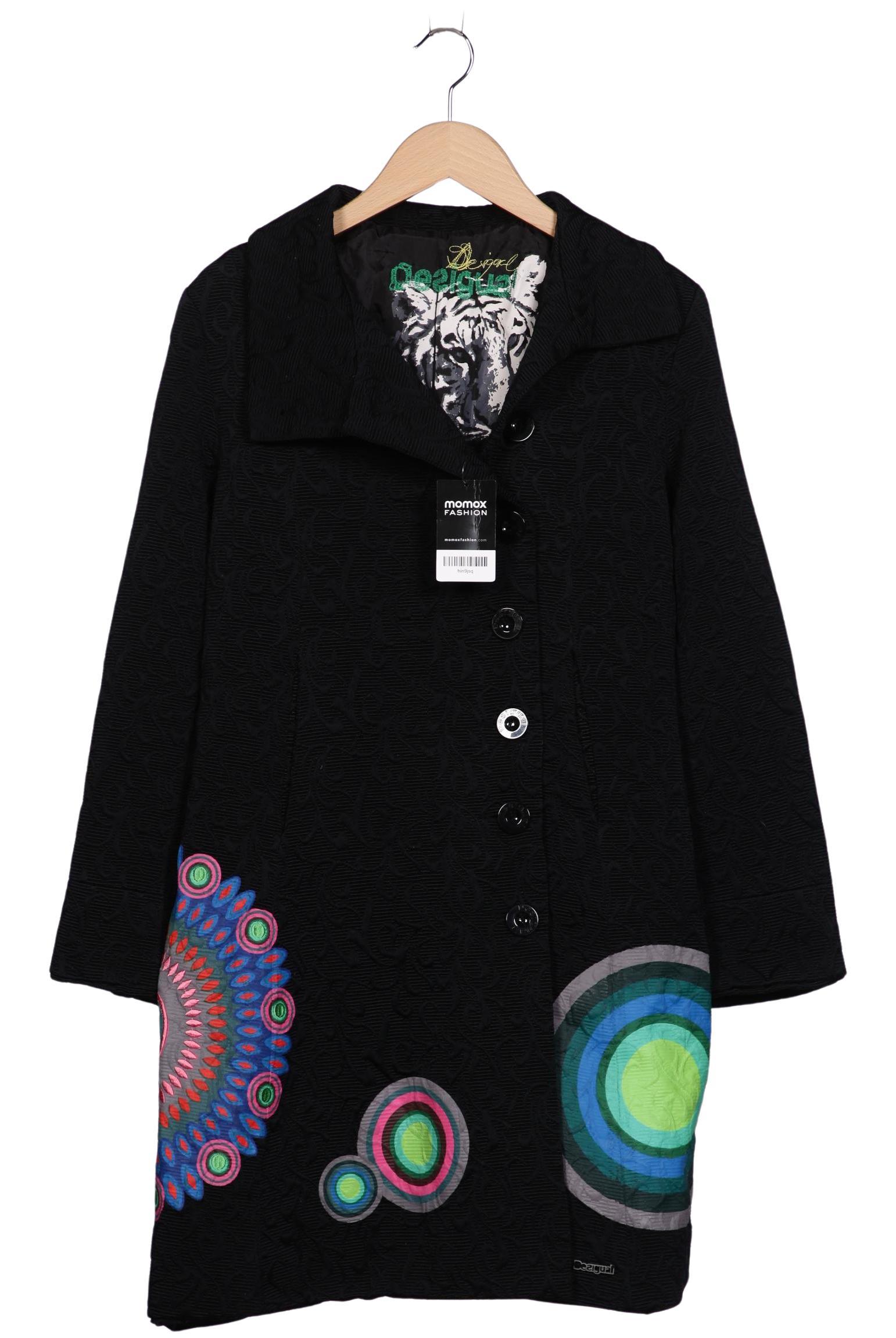 

Desigual Damen Mantel, schwarz, Gr. 42