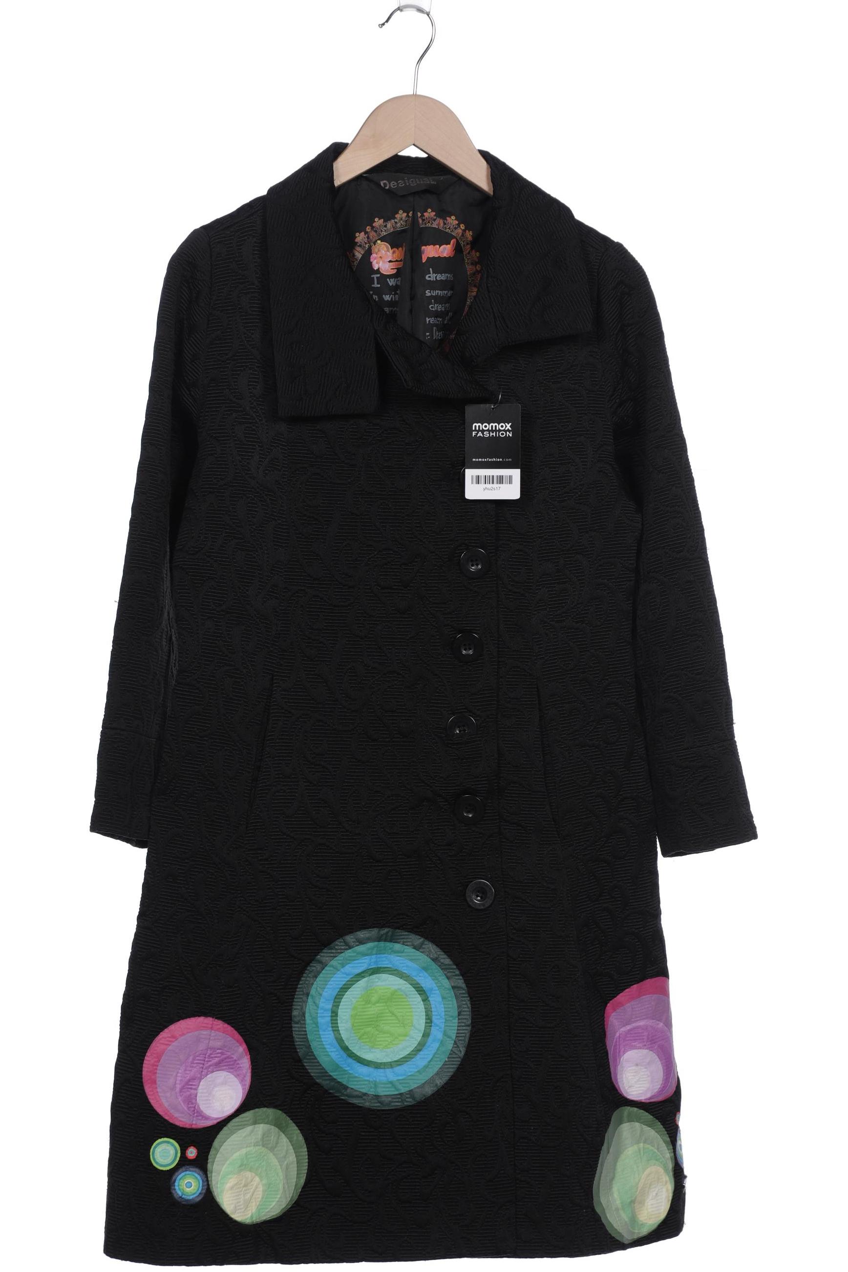 

Desigual Damen Mantel, schwarz, Gr. 42