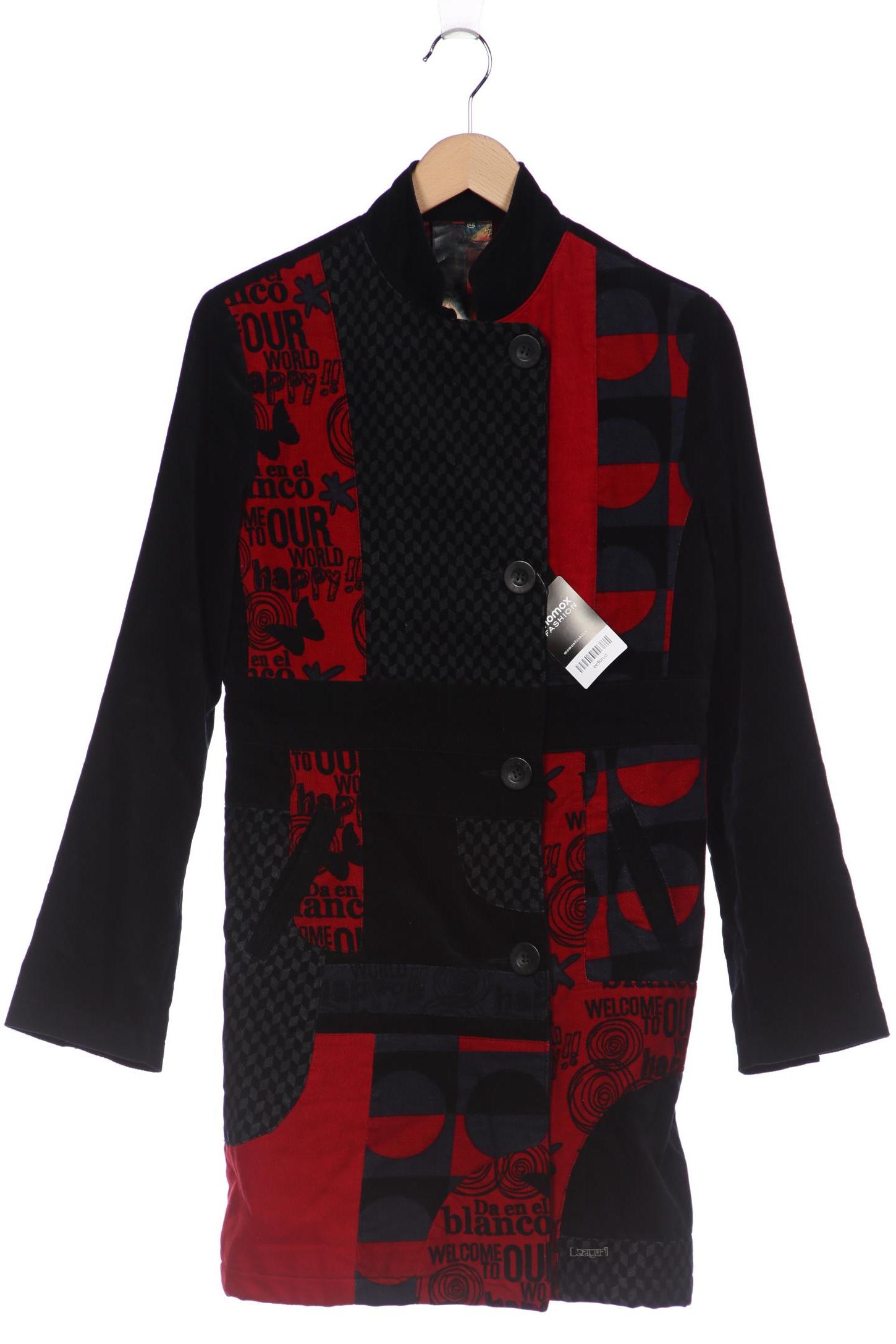 

Desigual Damen Mantel, schwarz, Gr. 42