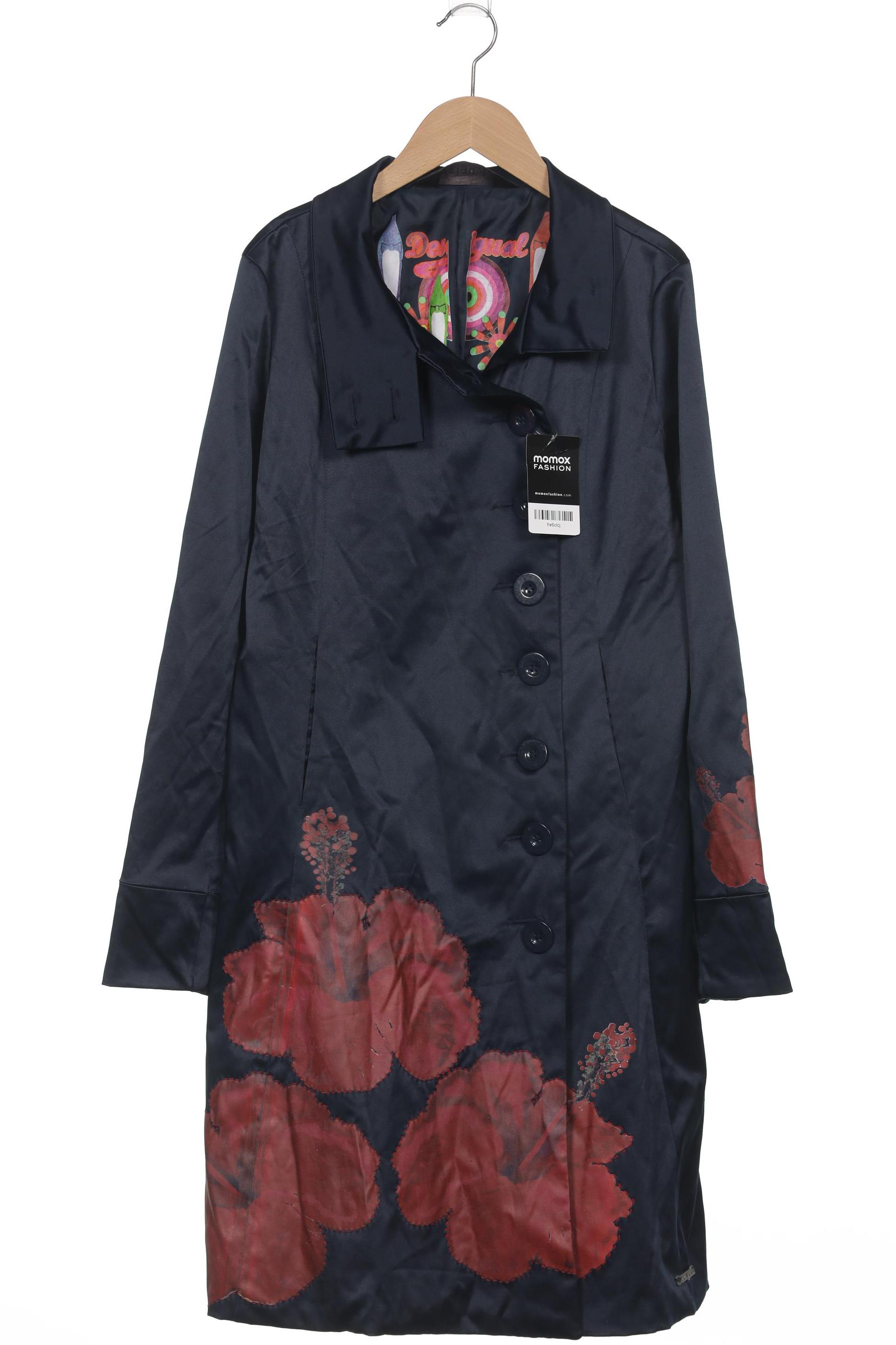 

Desigual Damen Mantel, marineblau, Gr. 40