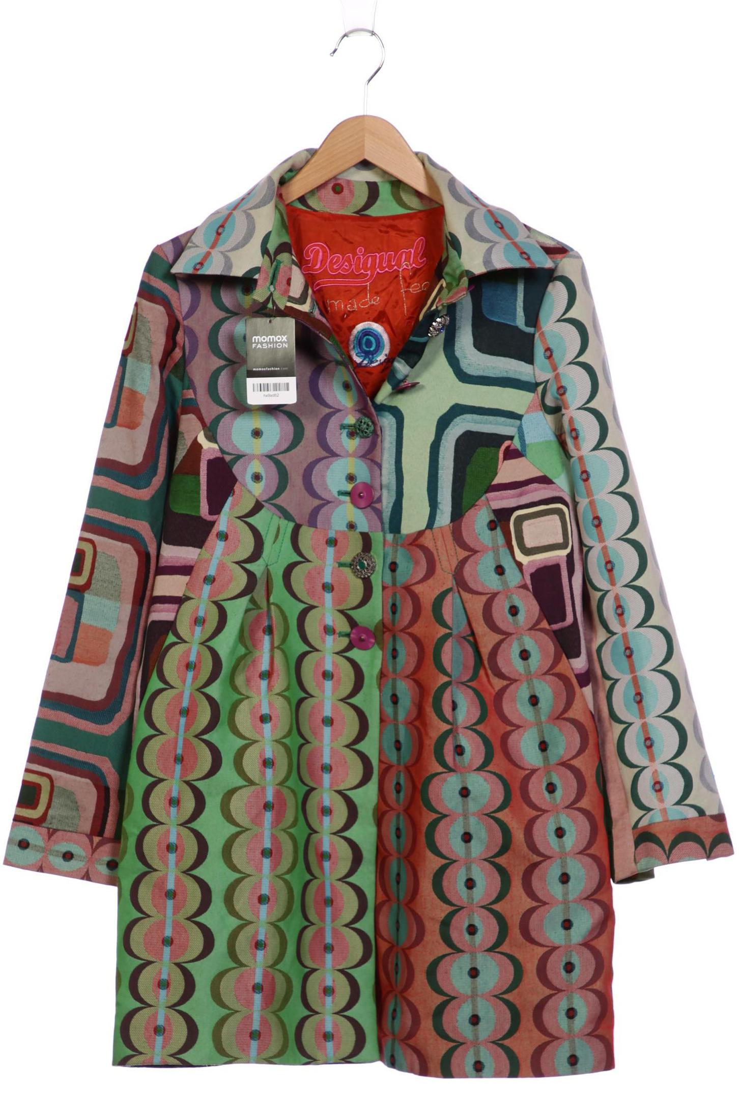 

Desigual Damen Mantel, mehrfarbig, Gr. 44