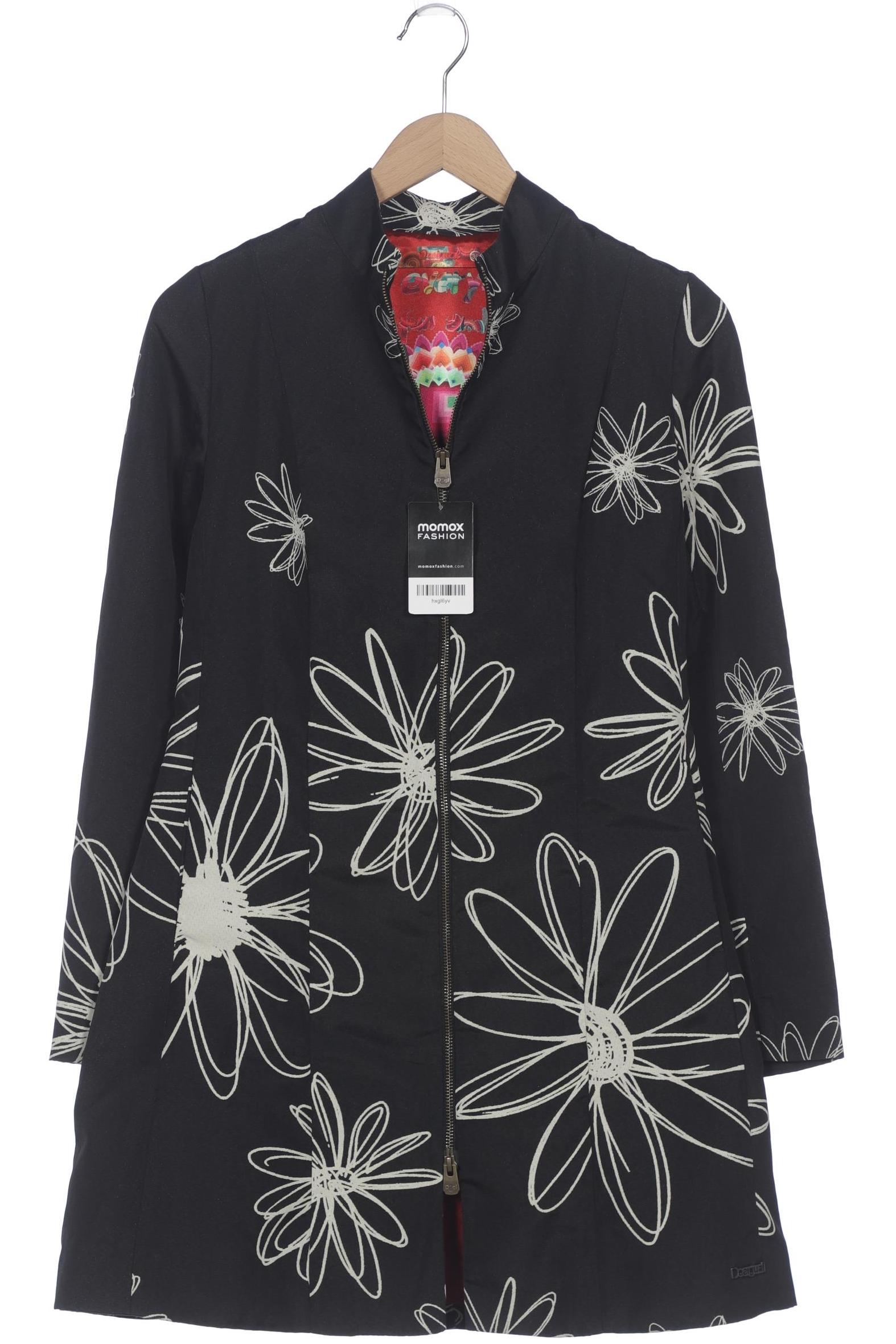 

Desigual Damen Mantel, schwarz, Gr. 36
