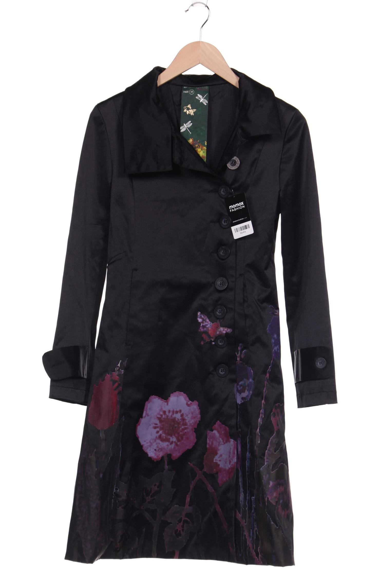 

Desigual Damen Mantel, schwarz, Gr. 38