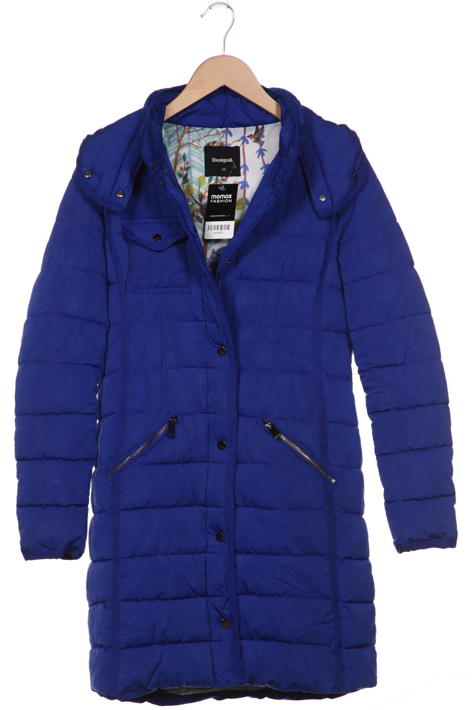 

Desigual Damen Mantel, blau, Gr. 38