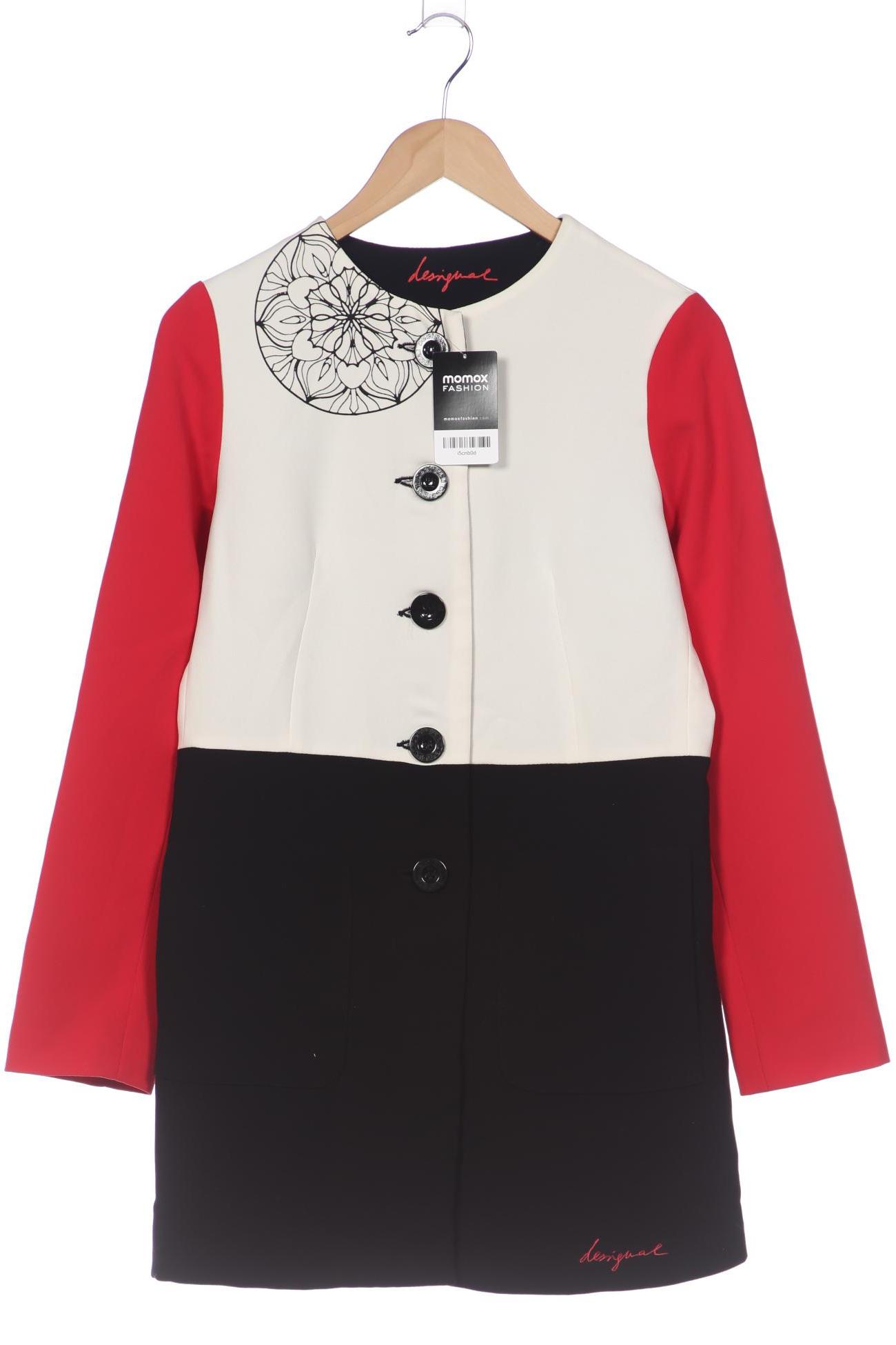 

Desigual Damen Mantel, mehrfarbig, Gr. 38