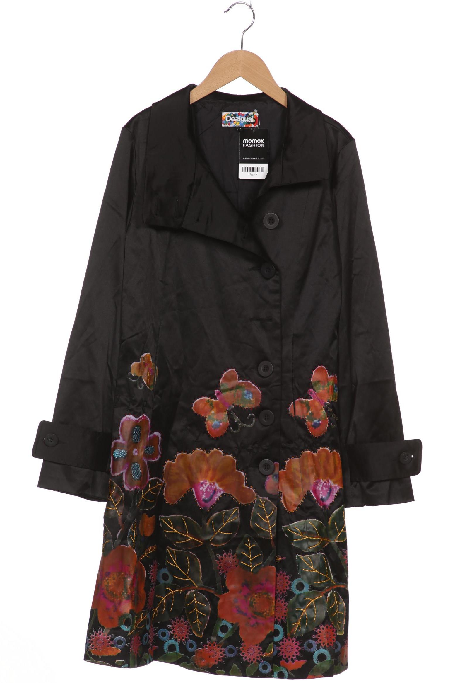 

Desigual Damen Mantel, schwarz, Gr. 40