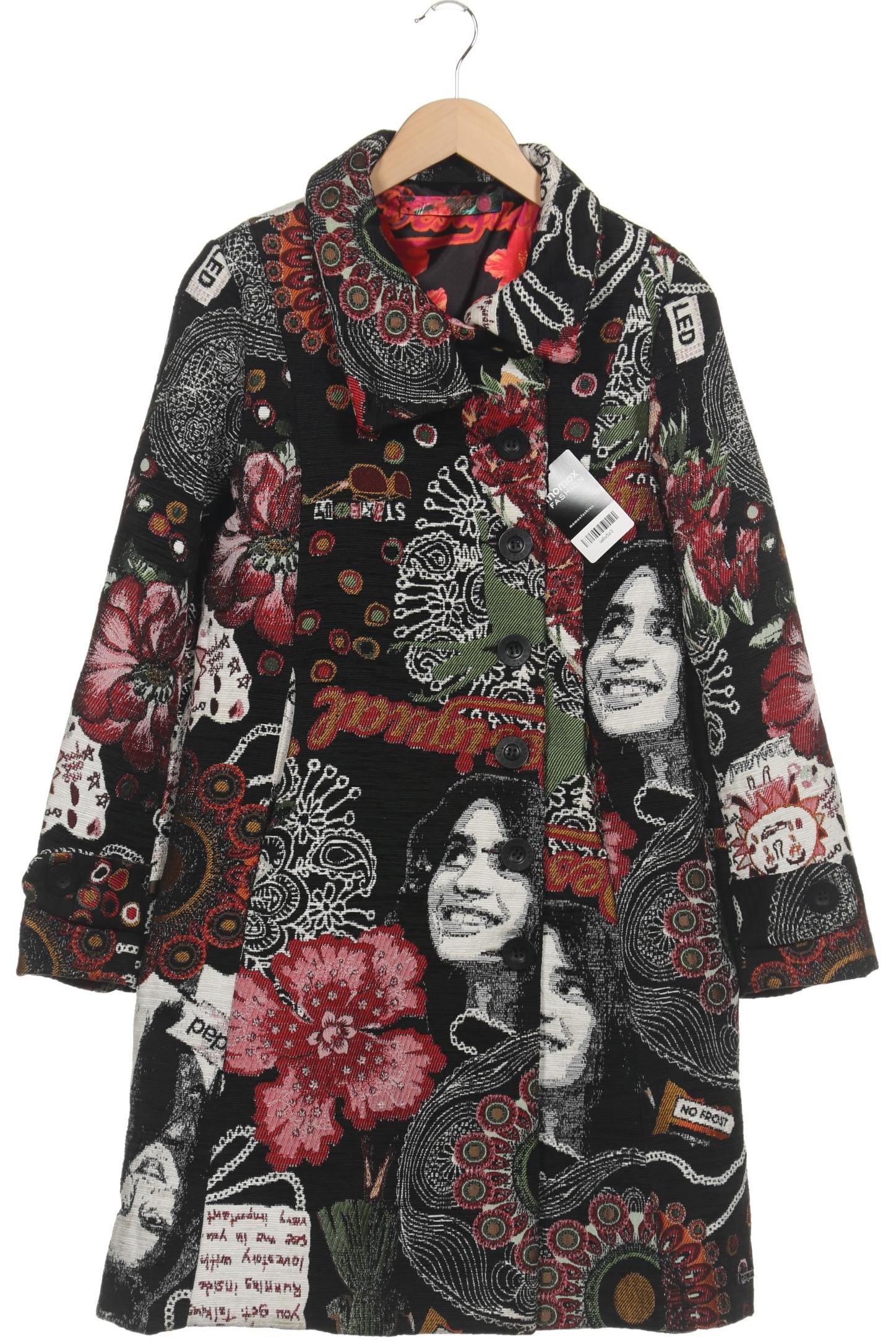 

Desigual Damen Mantel, mehrfarbig, Gr. 42
