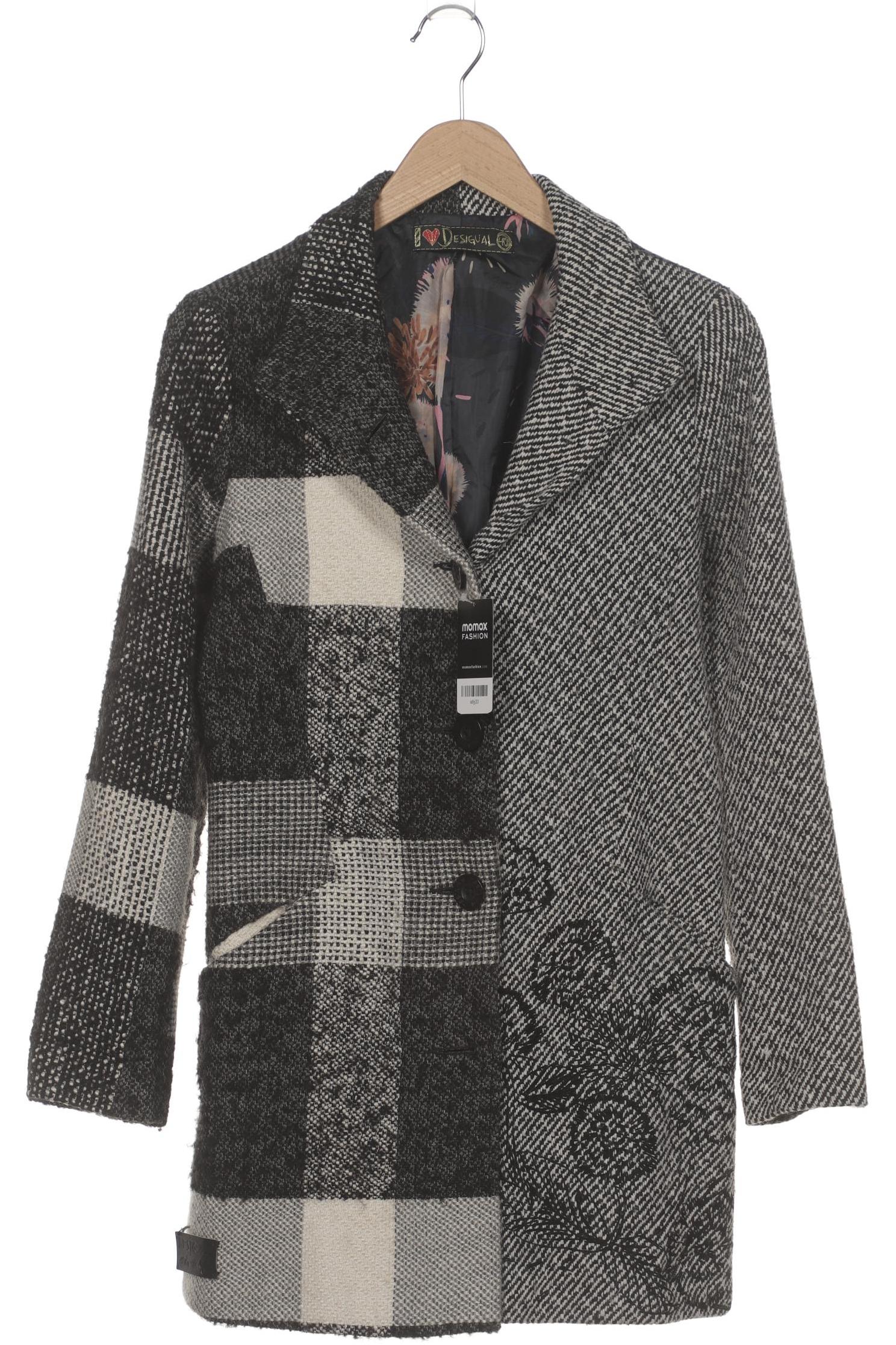 

Desigual Damen Mantel, grau, Gr. 40