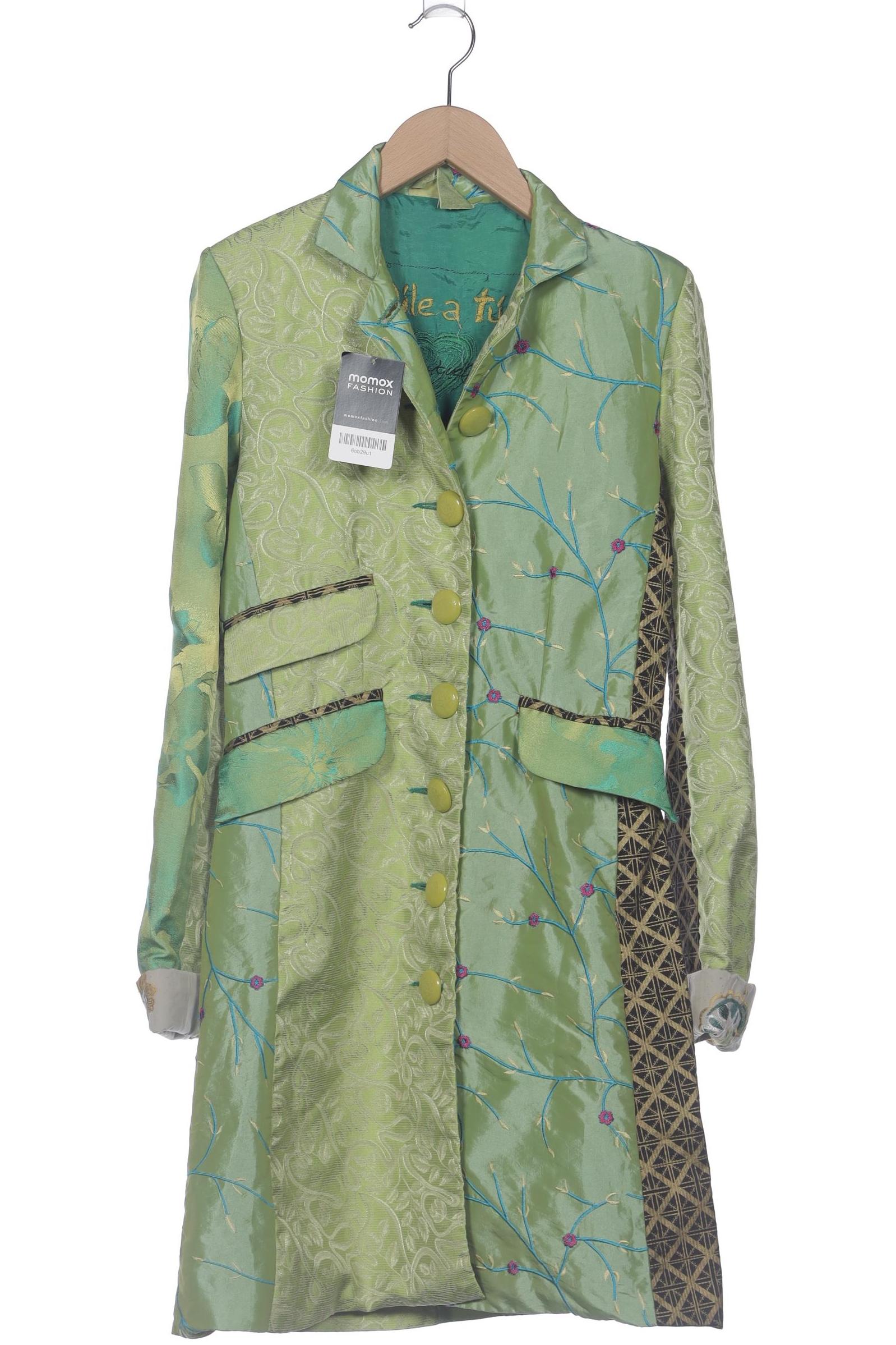 

Desigual Damen Mantel, grün, Gr. 34