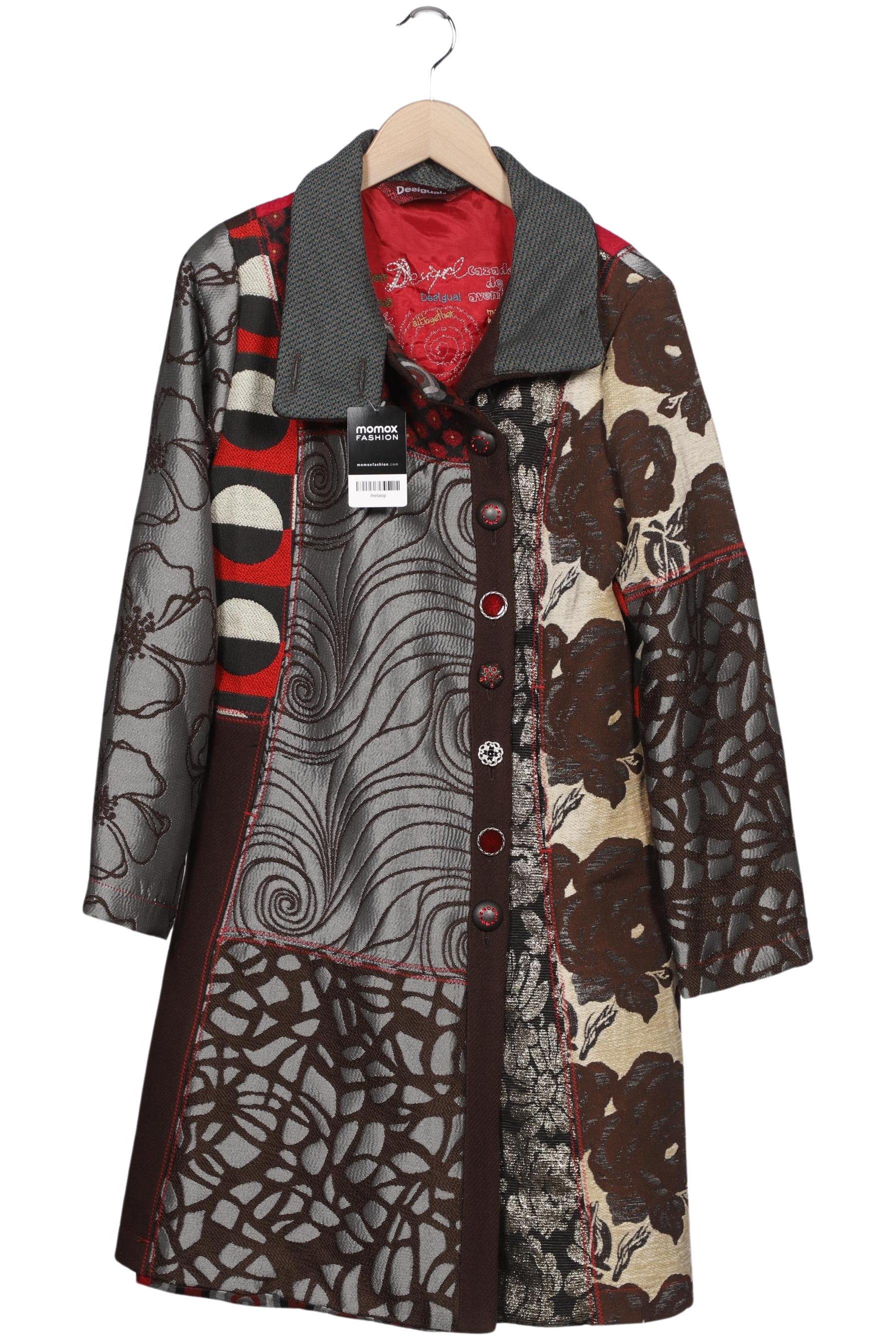 

Desigual Damen Mantel, mehrfarbig, Gr. 44