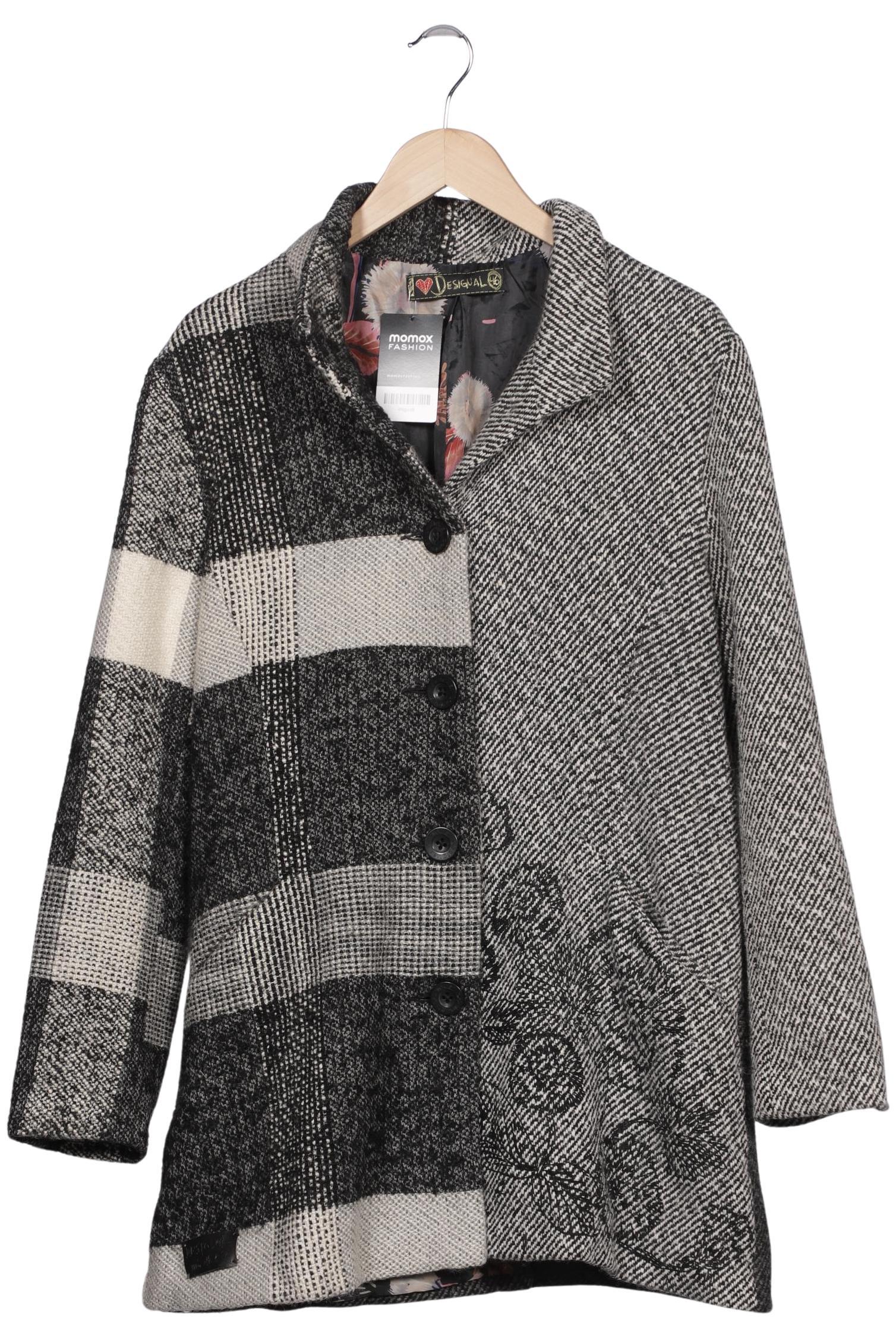 

Desigual Damen Mantel, grau, Gr. 46