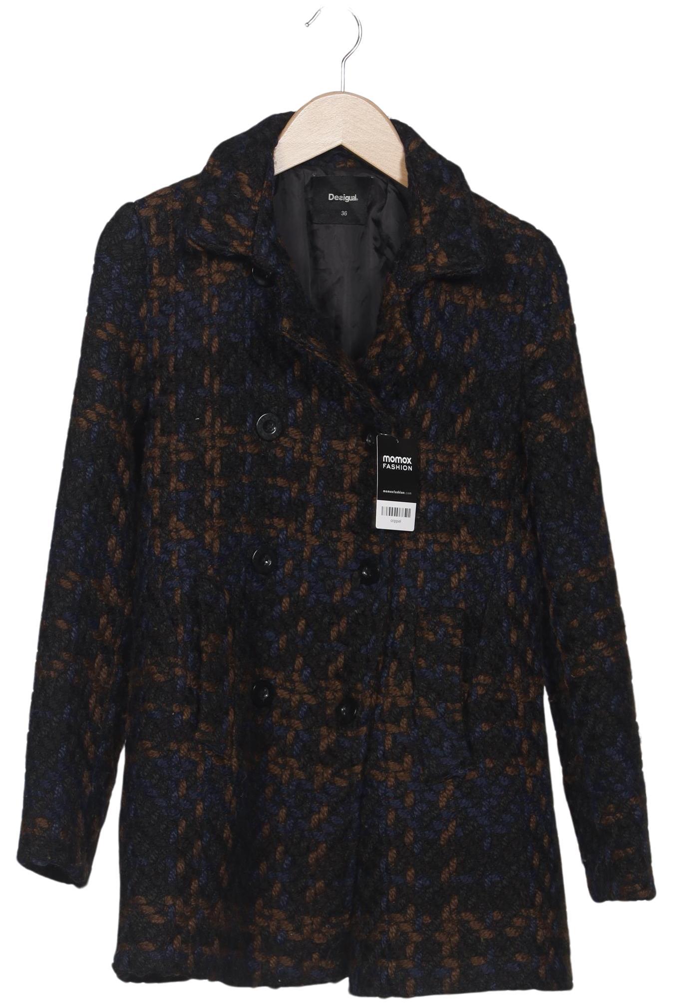 

Desigual Damen Mantel, mehrfarbig, Gr. 36