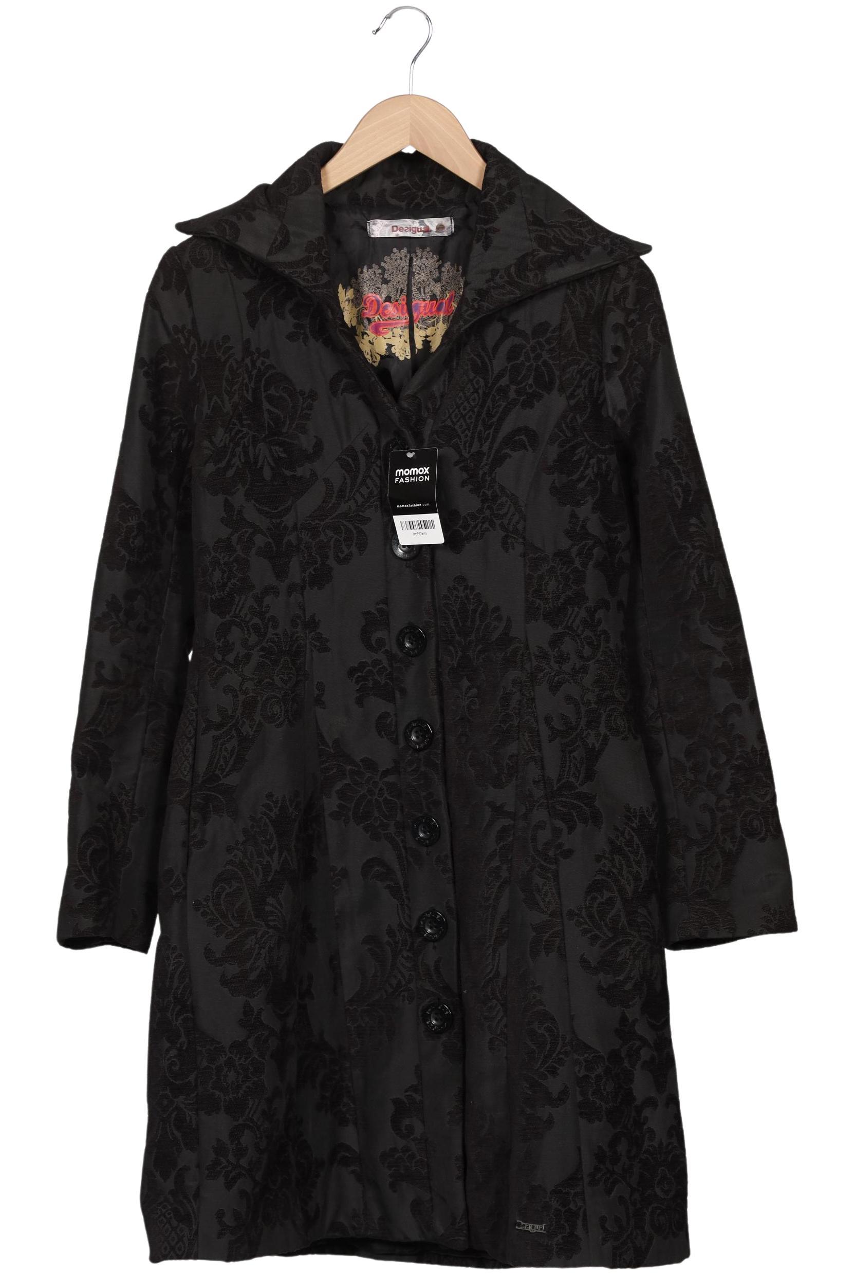 

Desigual Damen Mantel, schwarz, Gr. 38