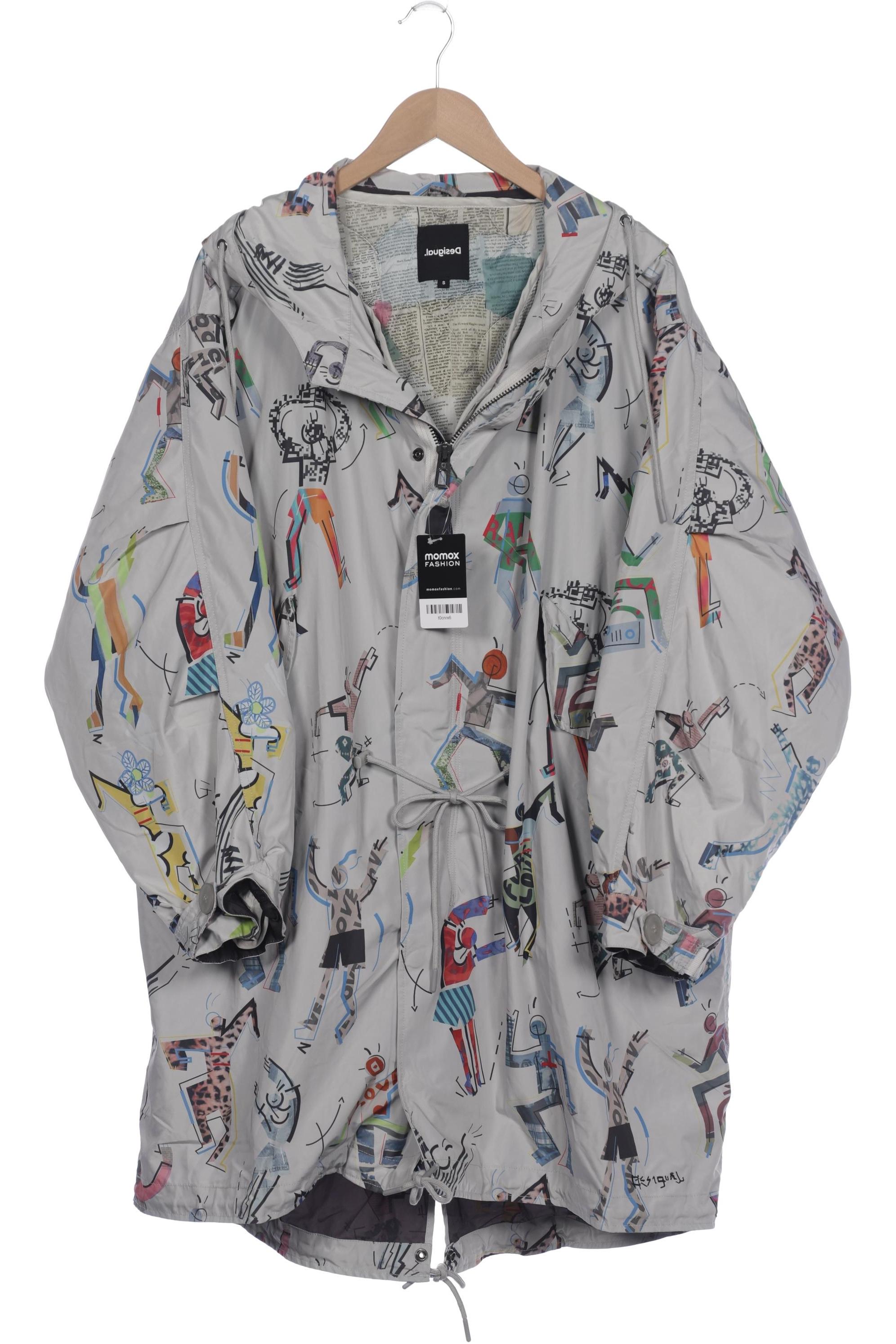 

Desigual Damen Mantel, grau, Gr. 36