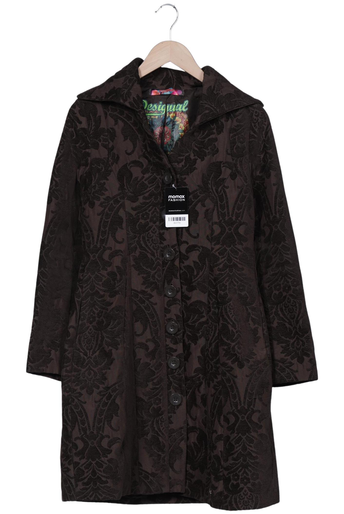 

Desigual Damen Mantel, braun, Gr. 38