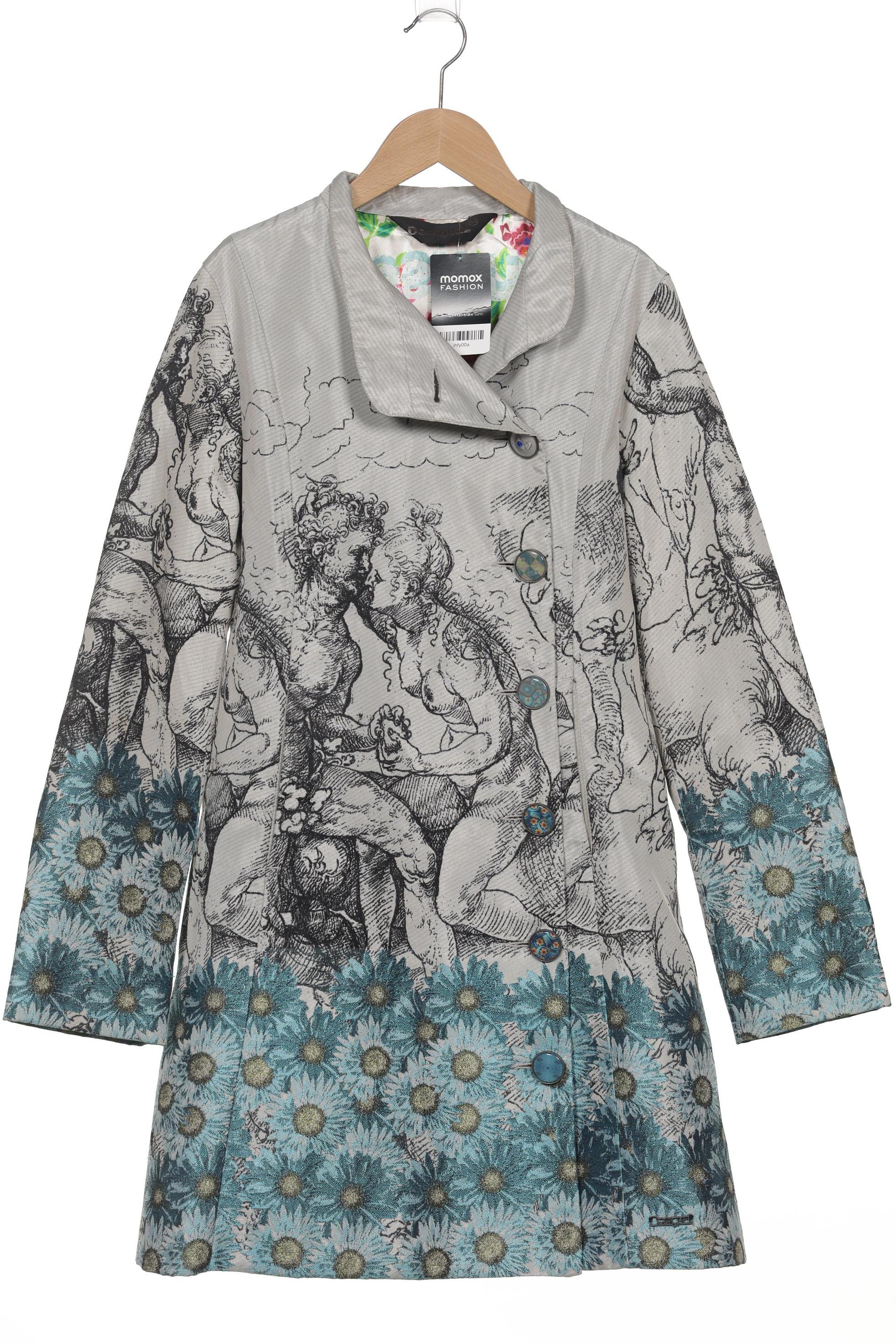 

Desigual Damen Mantel, grau, Gr. 42