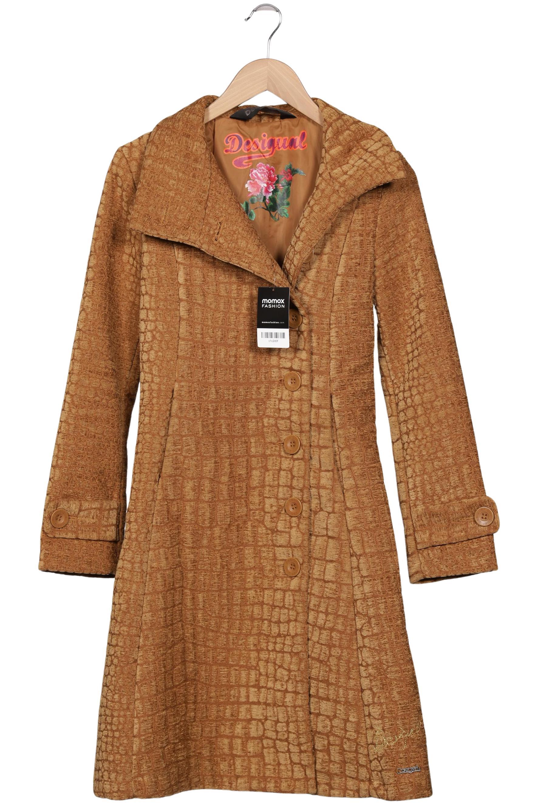 

Desigual Damen Mantel, braun, Gr. 36
