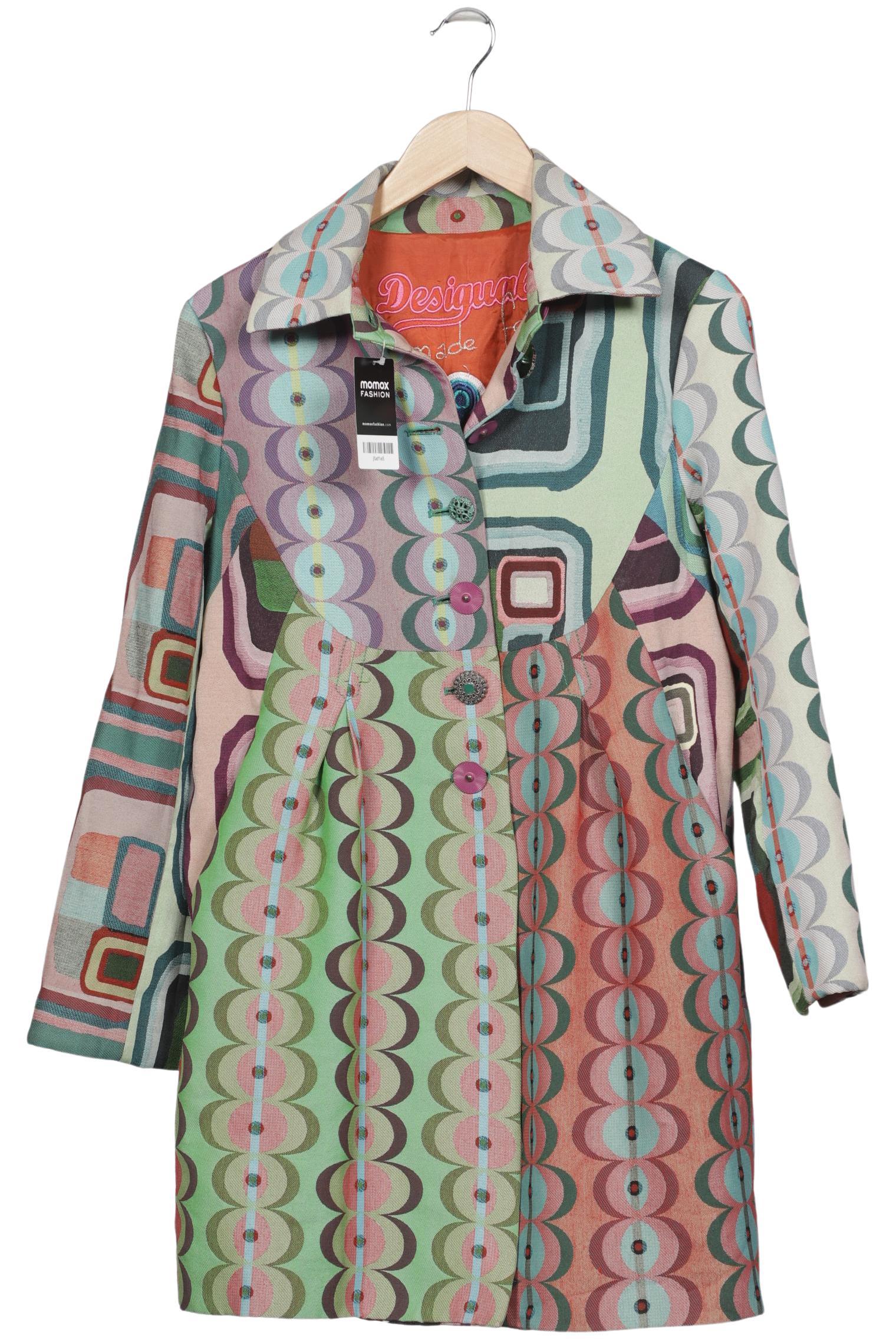 

Desigual Damen Mantel, mehrfarbig, Gr. 42
