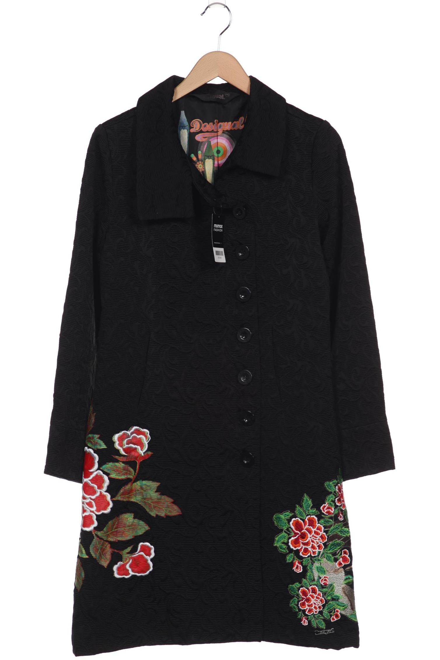 

Desigual Damen Mantel, schwarz