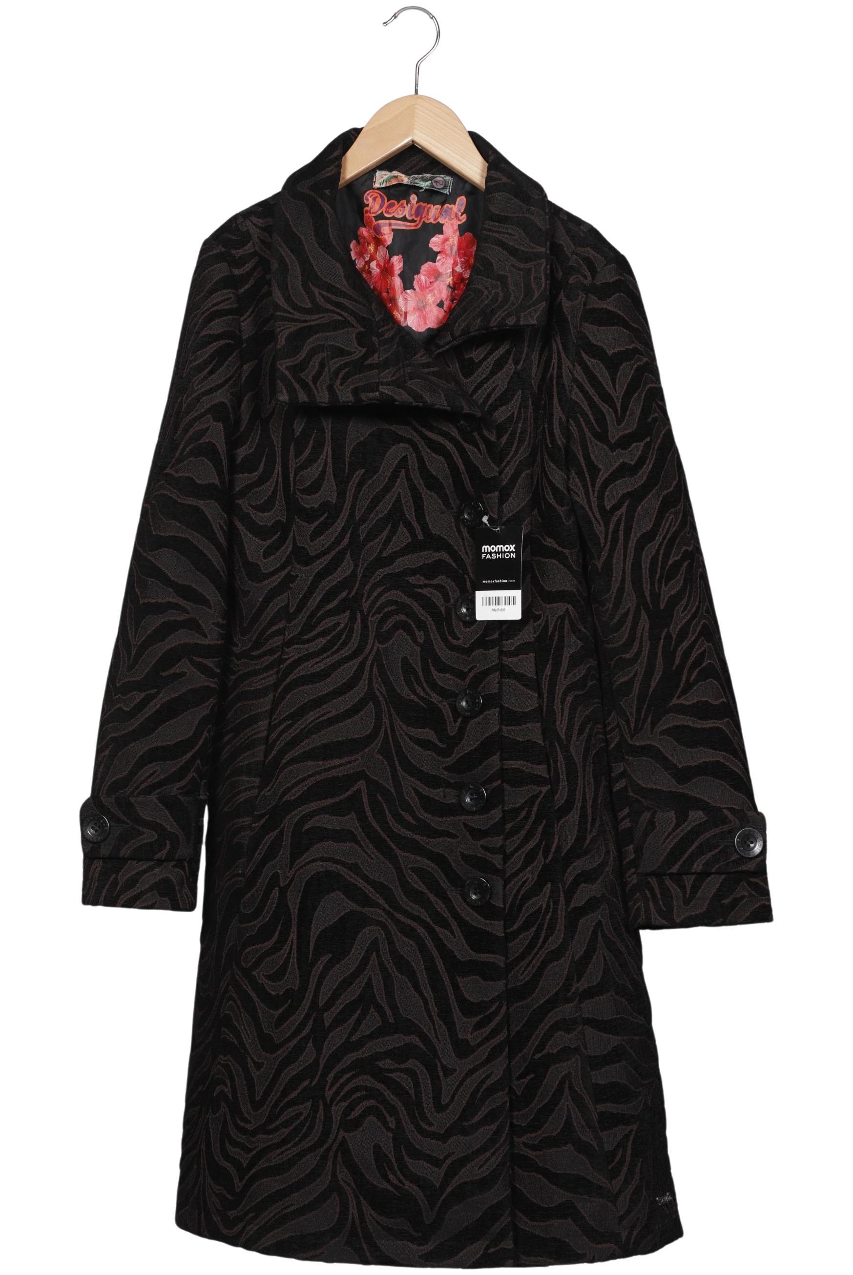 

Desigual Damen Mantel, schwarz, Gr. 40