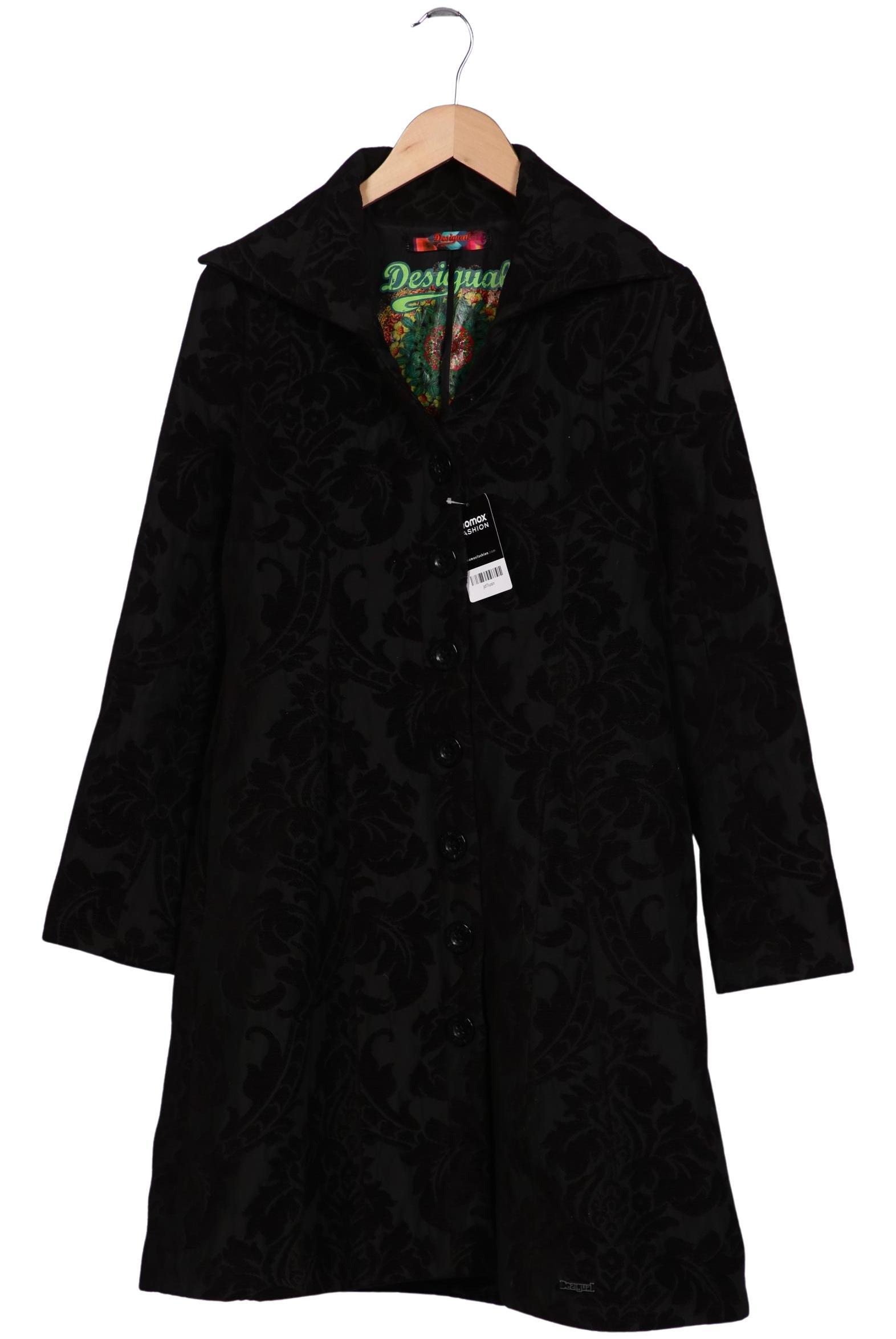 

Desigual Damen Mantel, schwarz, Gr. 40
