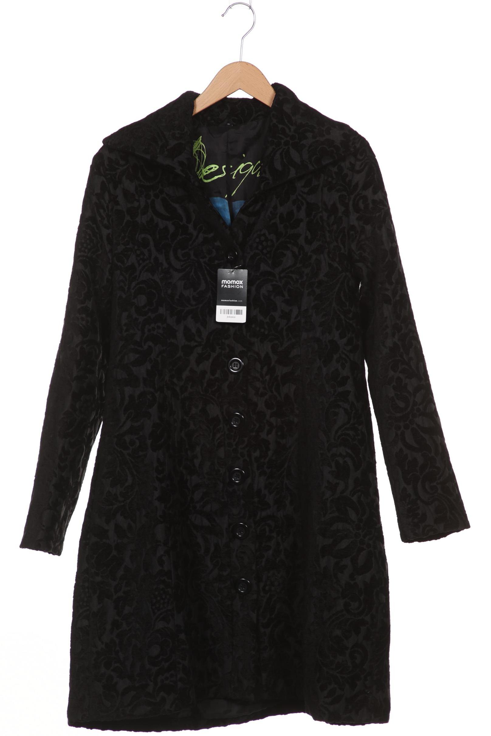 

Desigual Damen Mantel, schwarz, Gr. 46