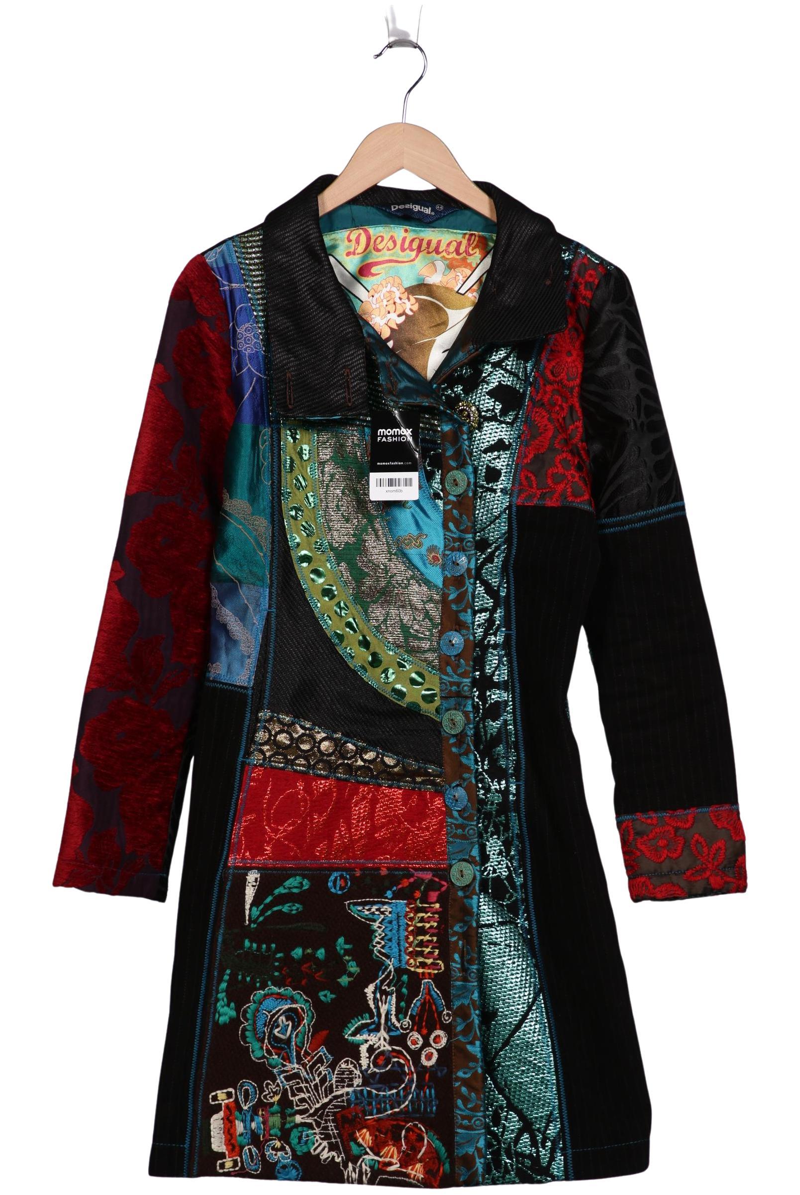

Desigual Damen Mantel, mehrfarbig, Gr. 44