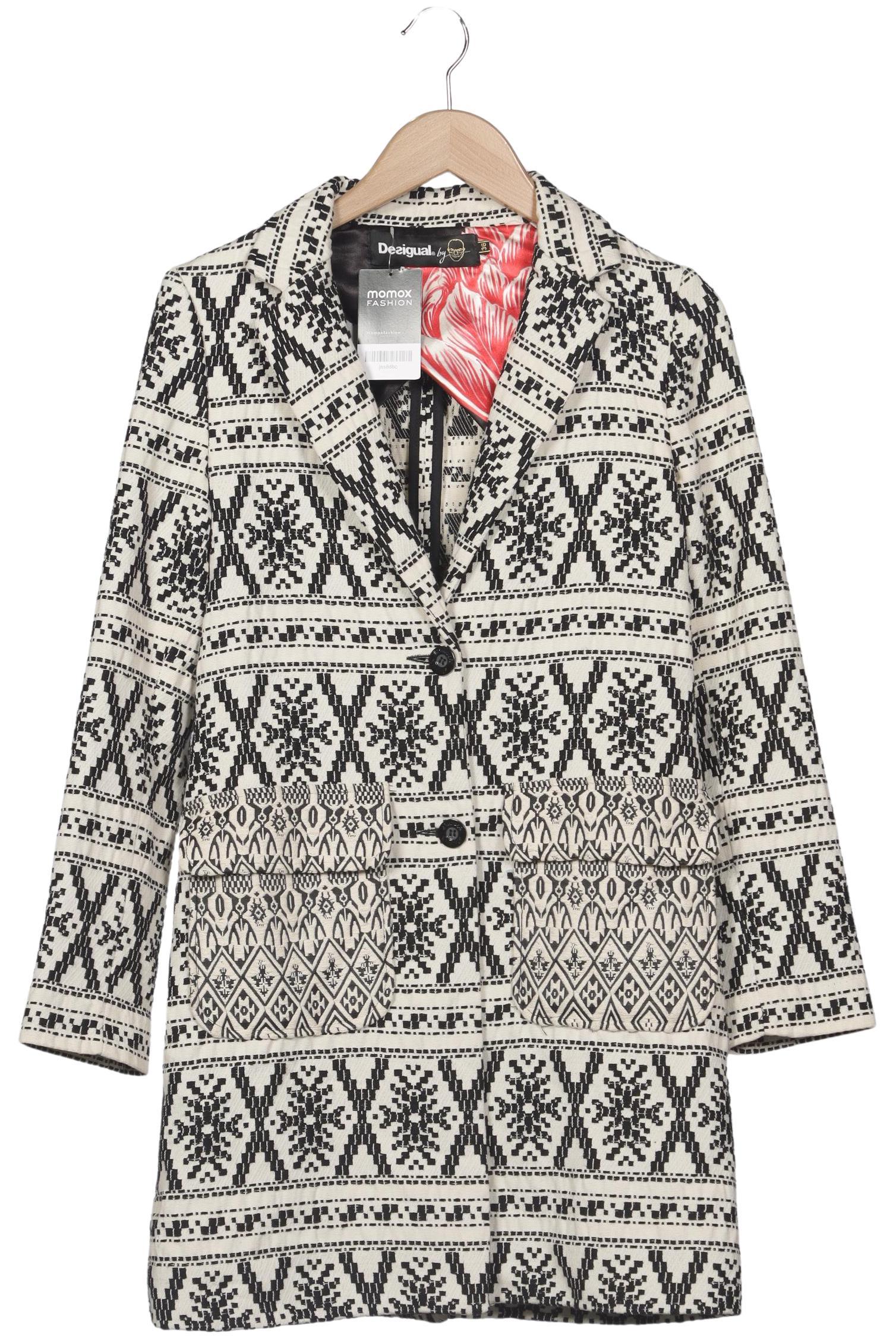 

Desigual Damen Mantel, mehrfarbig, Gr. 36