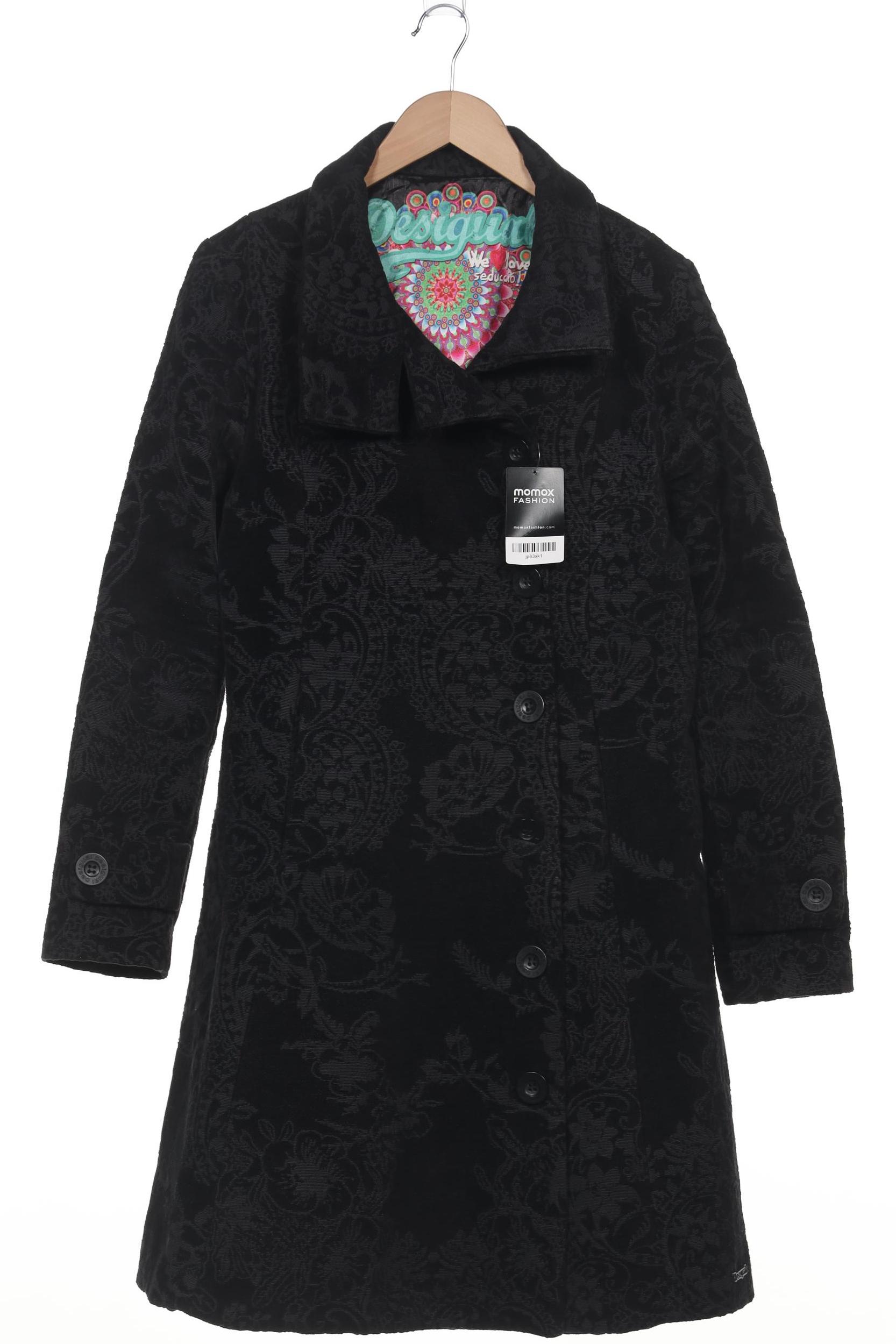 

Desigual Damen Mantel, schwarz, Gr. 44