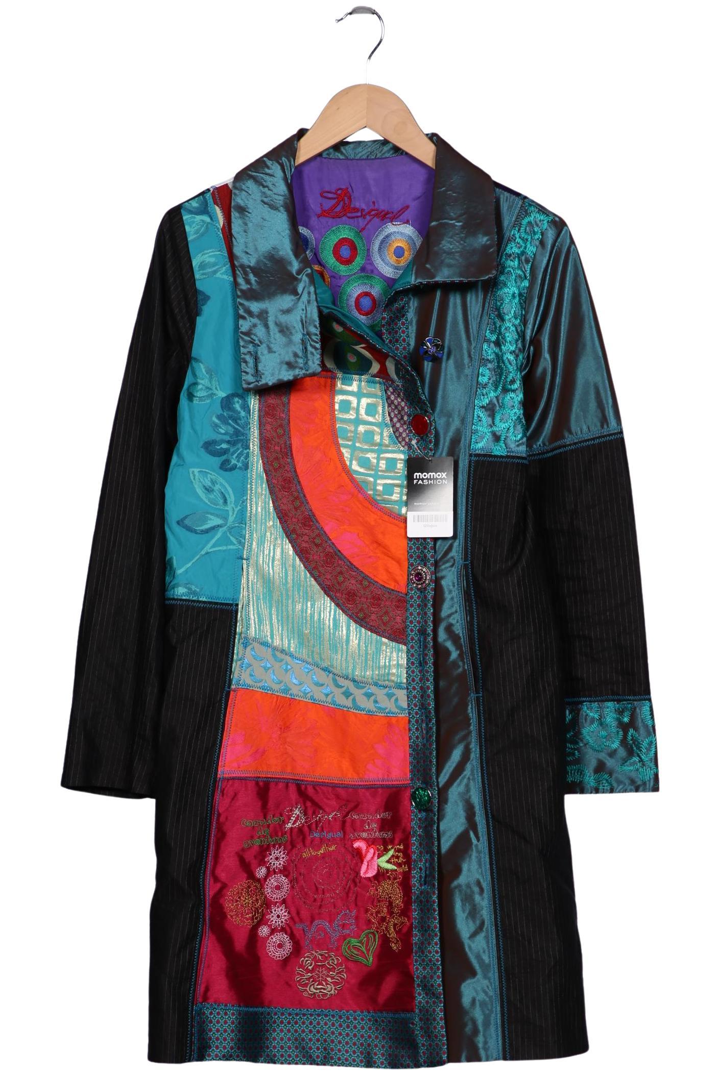 

Desigual Damen Mantel, blau, Gr. 44