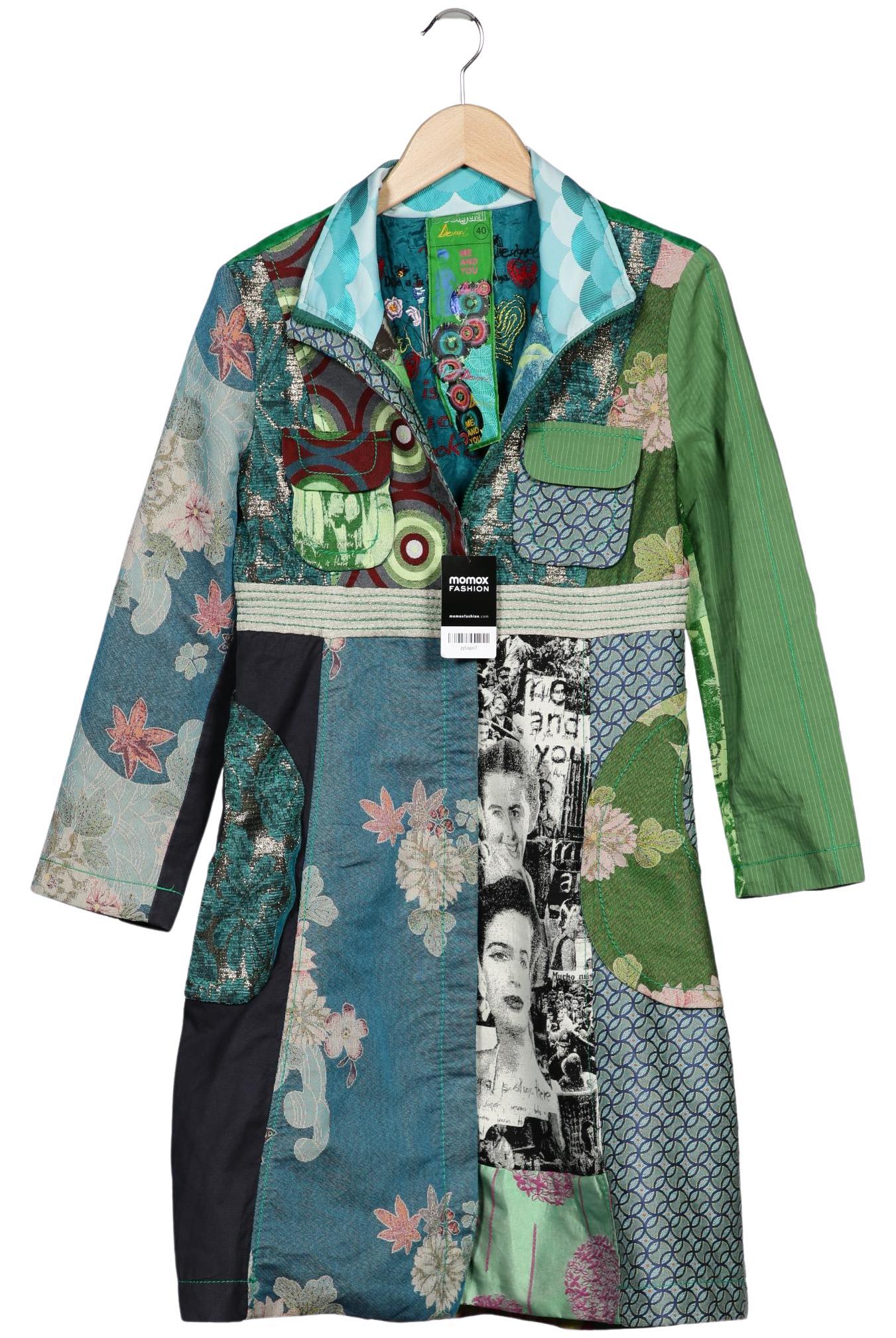 

Desigual Damen Mantel, mehrfarbig, Gr. 40