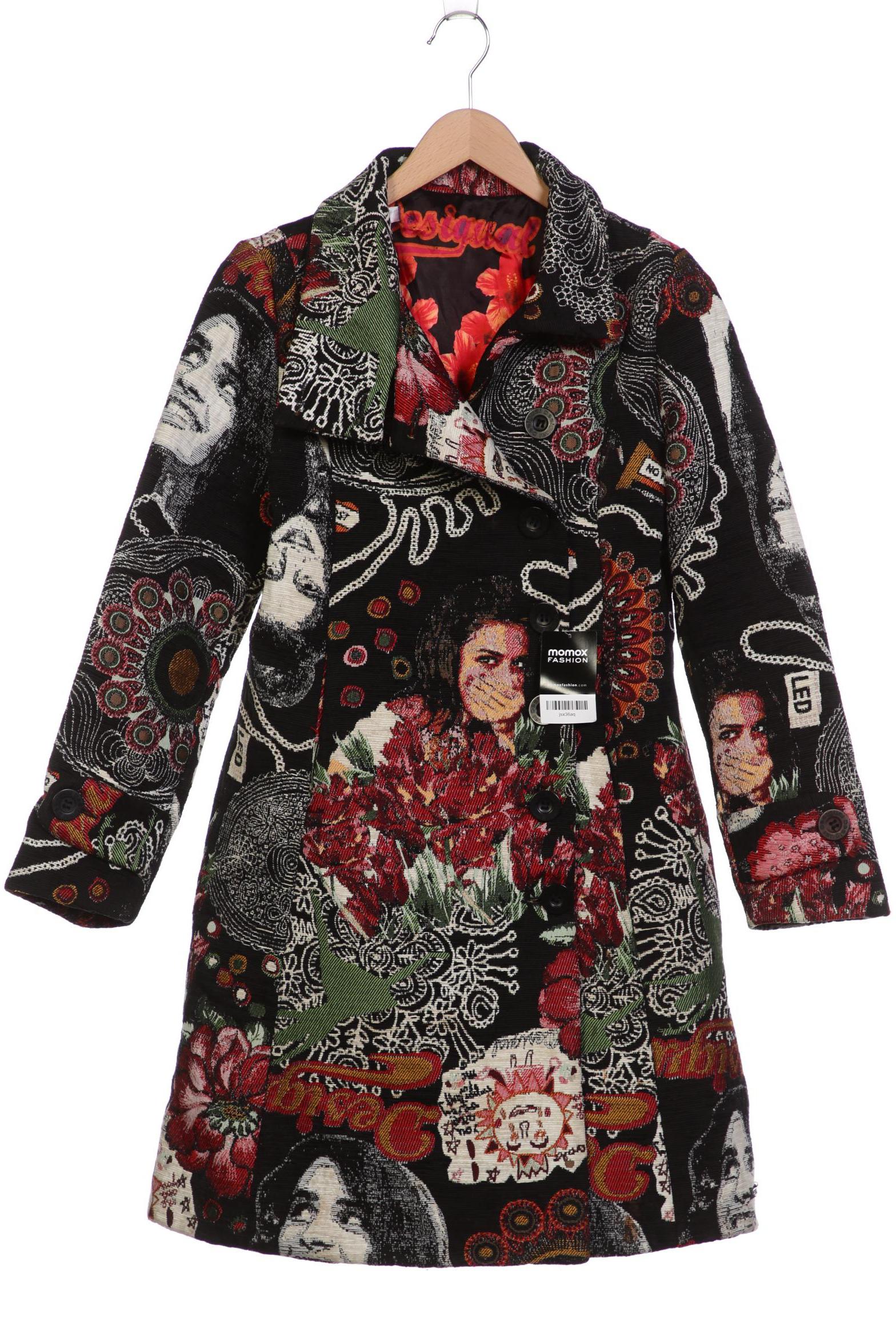 

Desigual Damen Mantel, mehrfarbig, Gr. 42