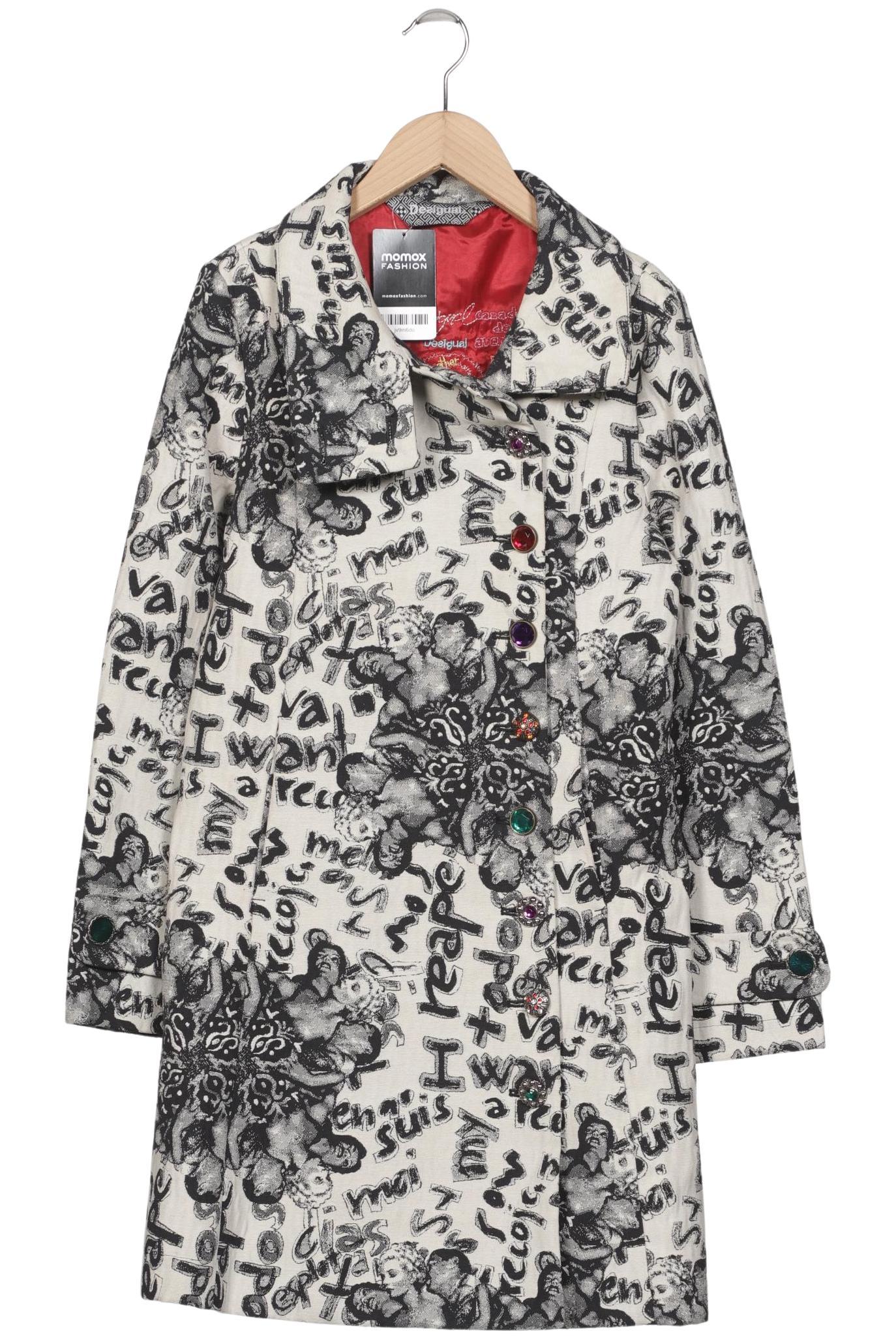 

Desigual Damen Mantel, mehrfarbig, Gr. 40