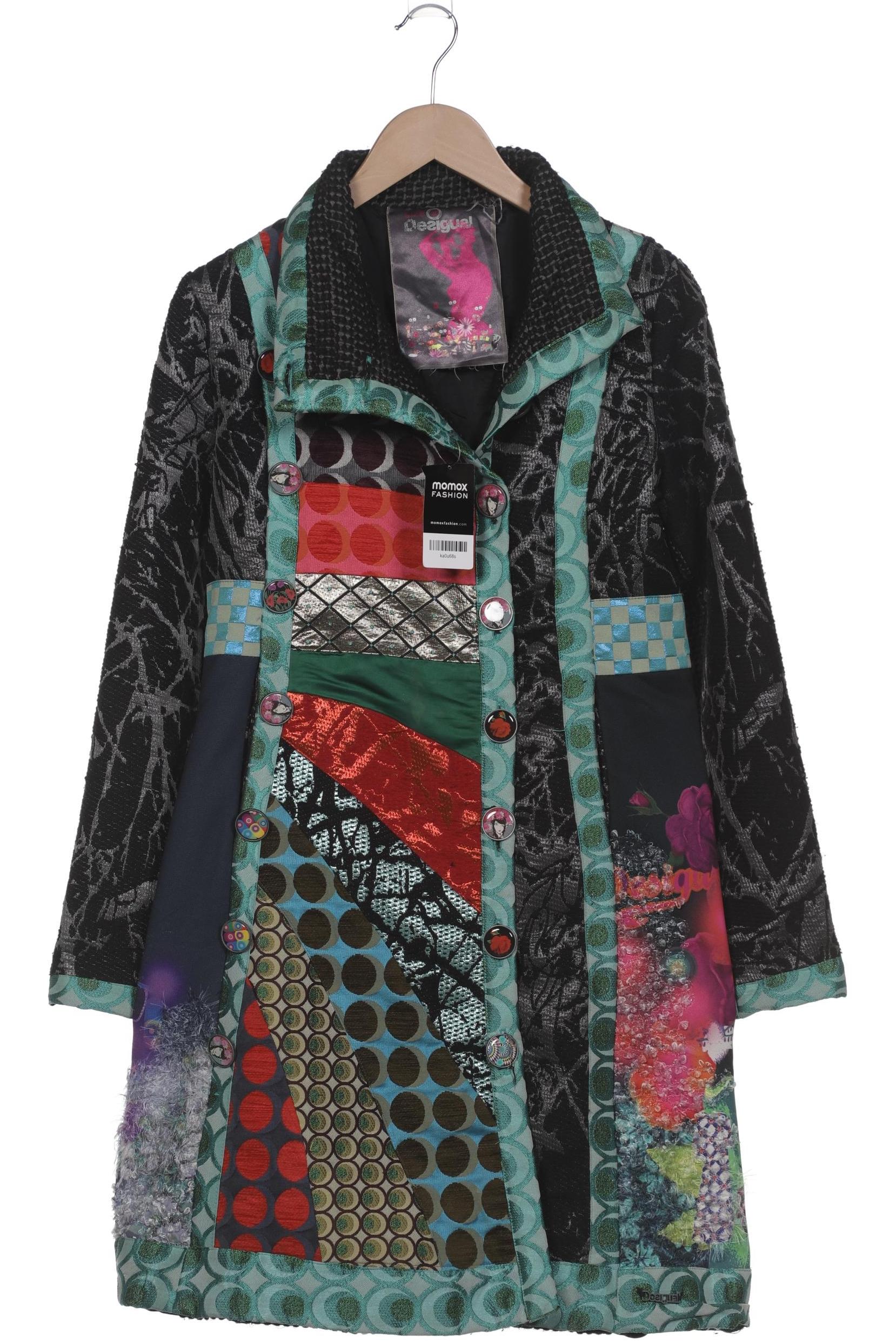 

Desigual Damen Mantel, mehrfarbig, Gr. 40
